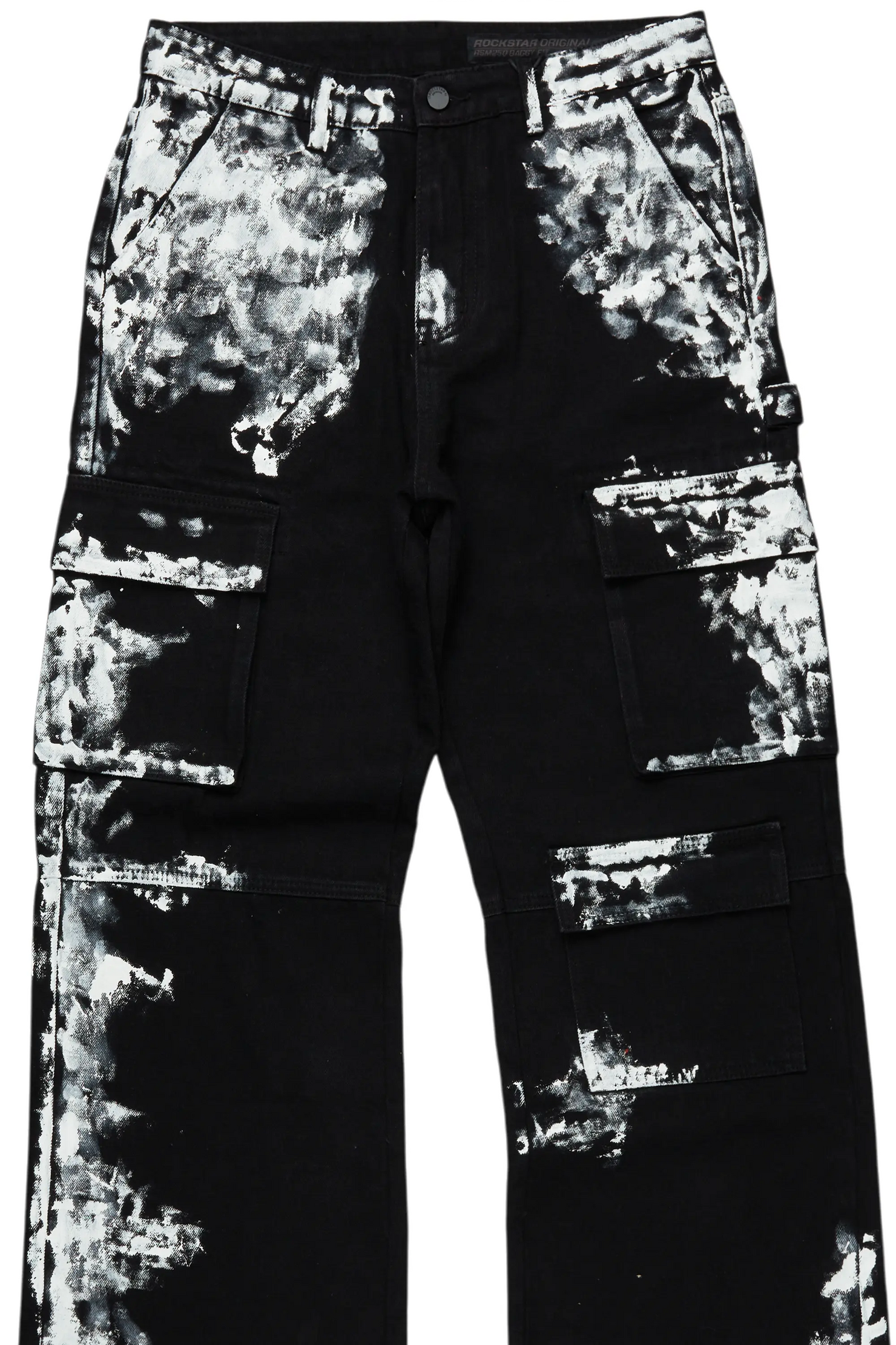 Baha Black Painter Baggy Cargo Jean