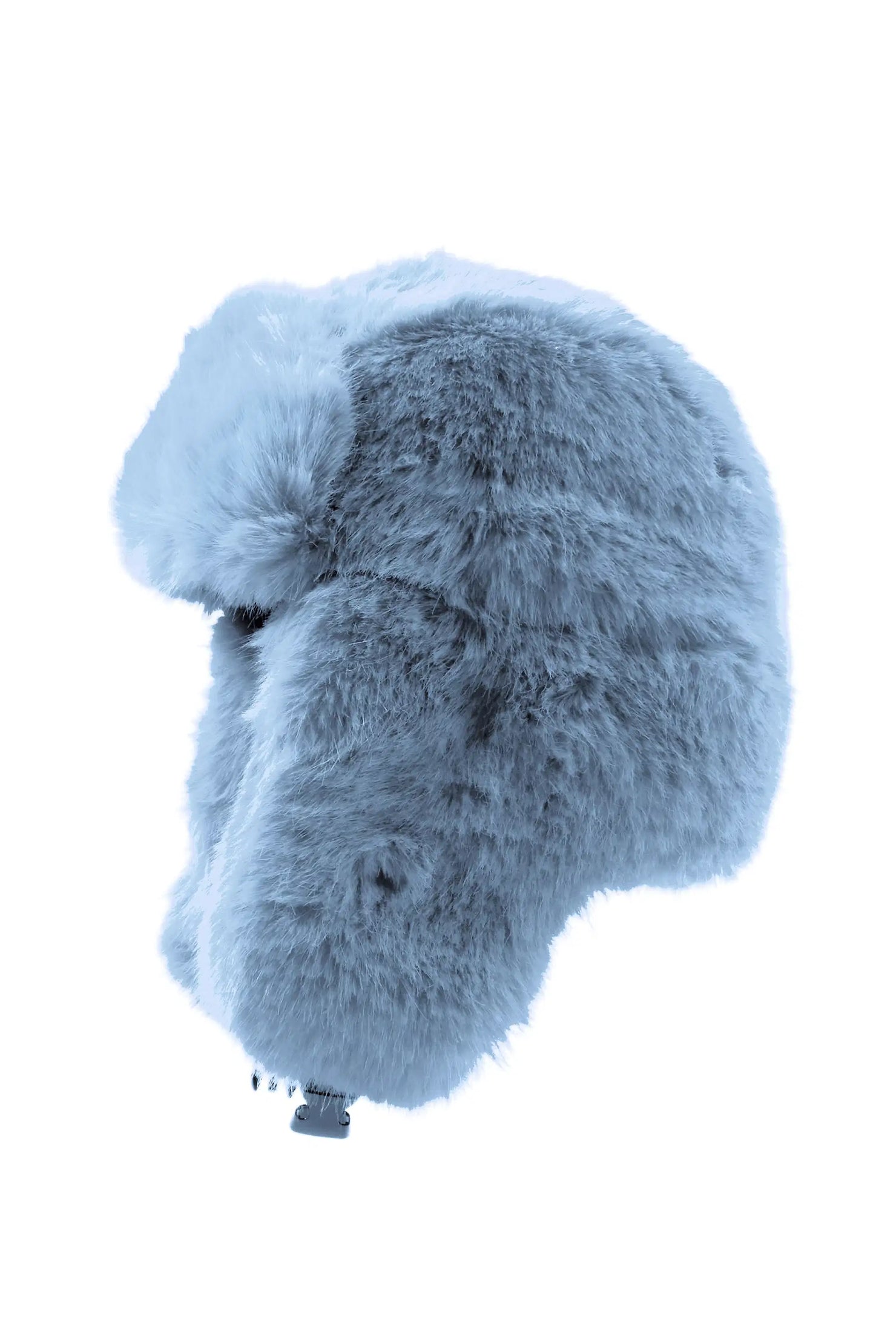 Ajaya Baby Blue Faux Fur Trapper Hat