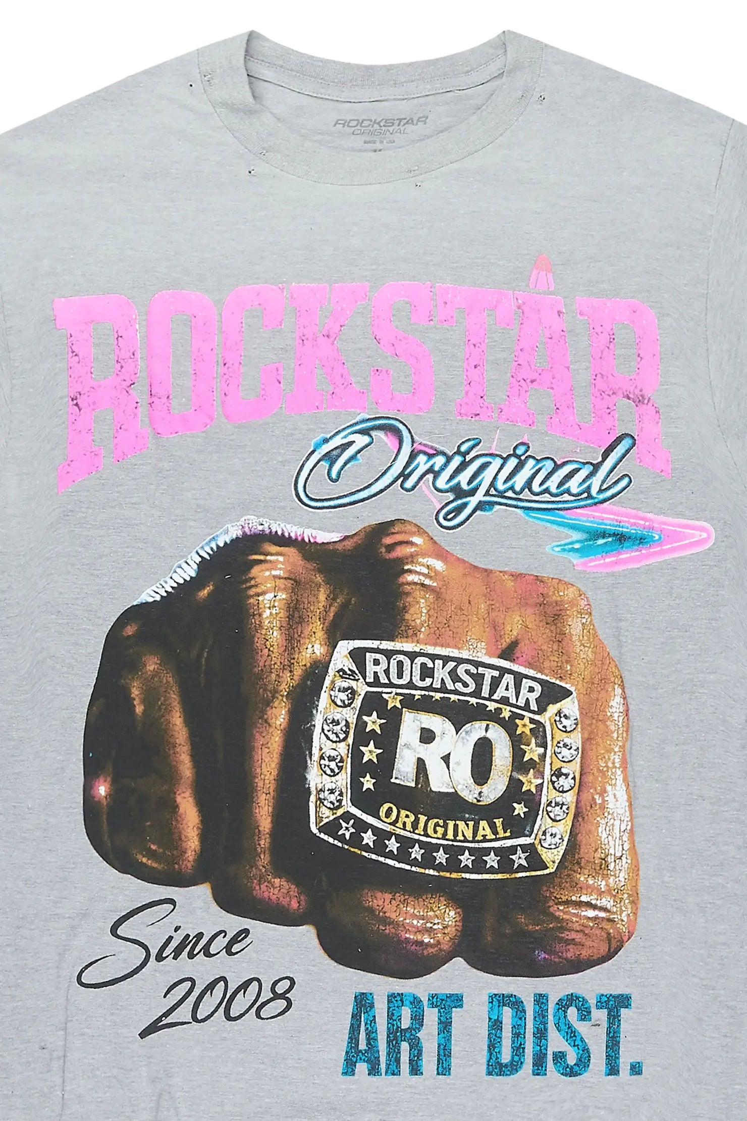 Moshe Heather Grey T-Shirt