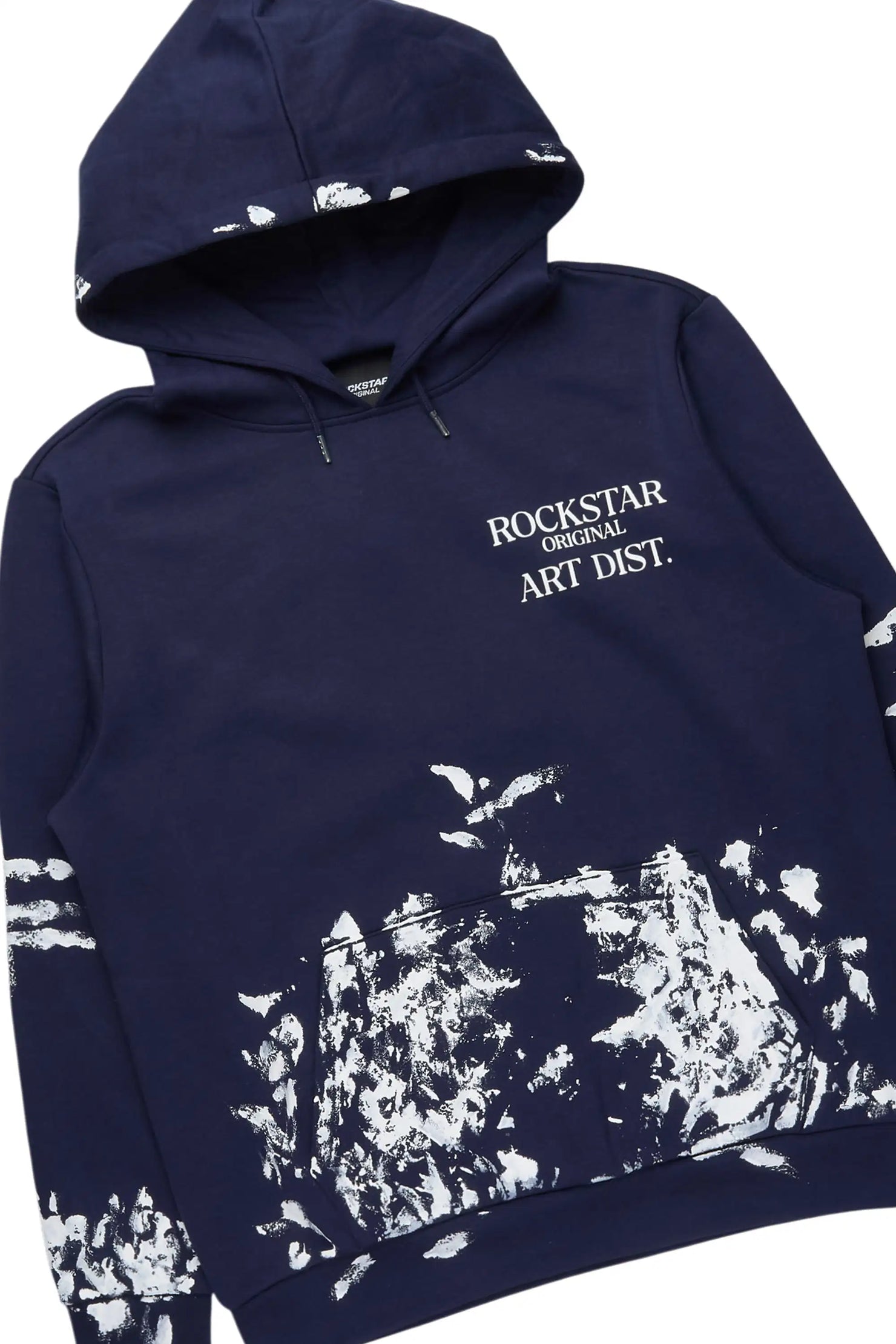 Filip Navy Hoodie/Stacked Pant Track Set