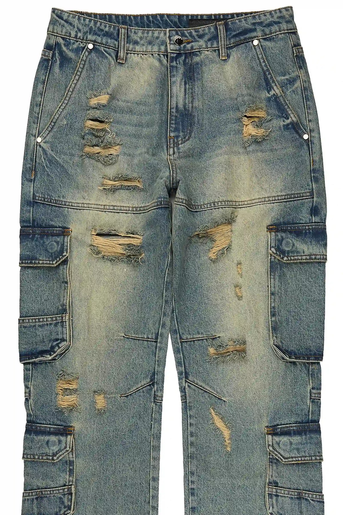 Sylvie Blue Straight Fit Jean