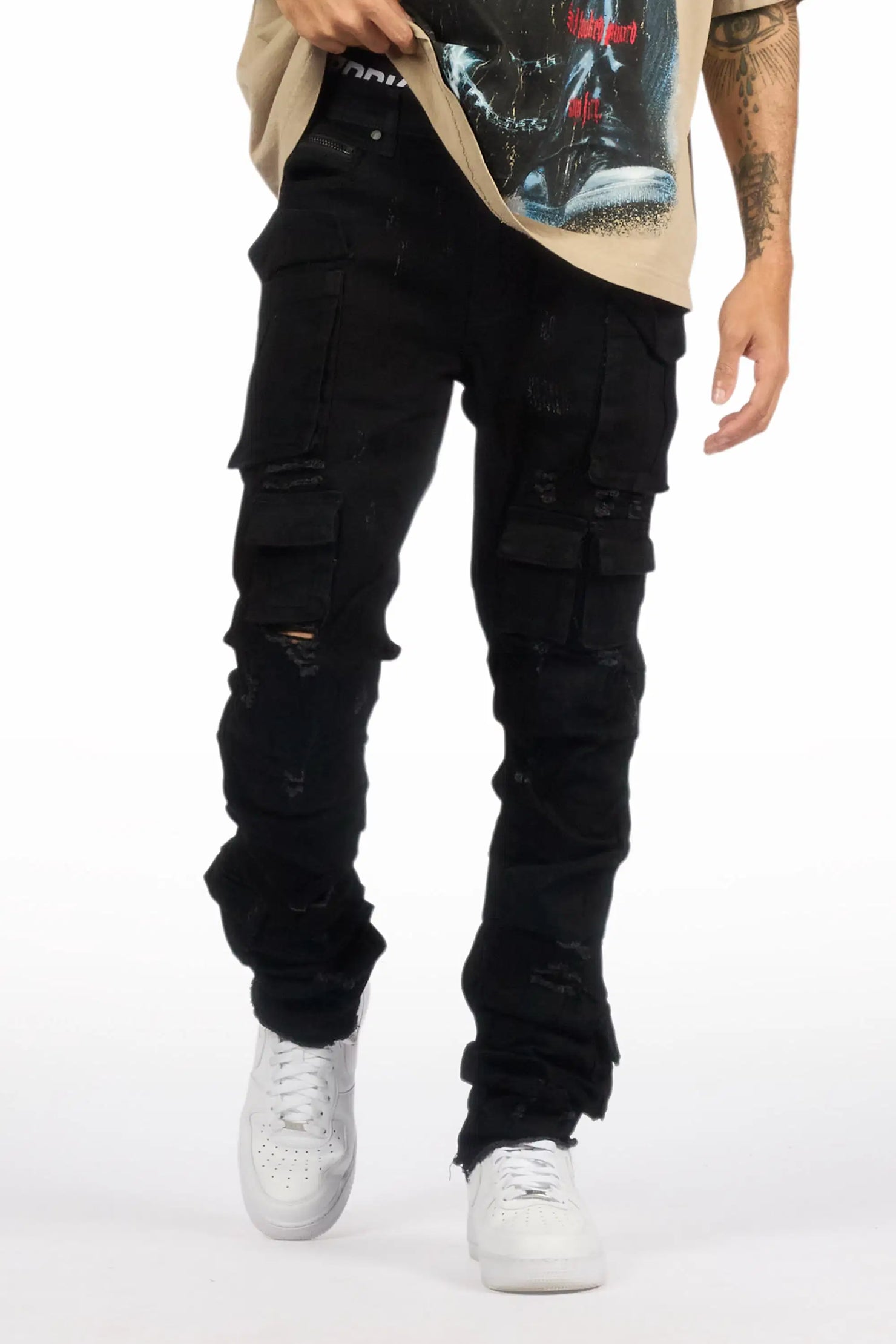 Gentry Black Slim Fit Jeans