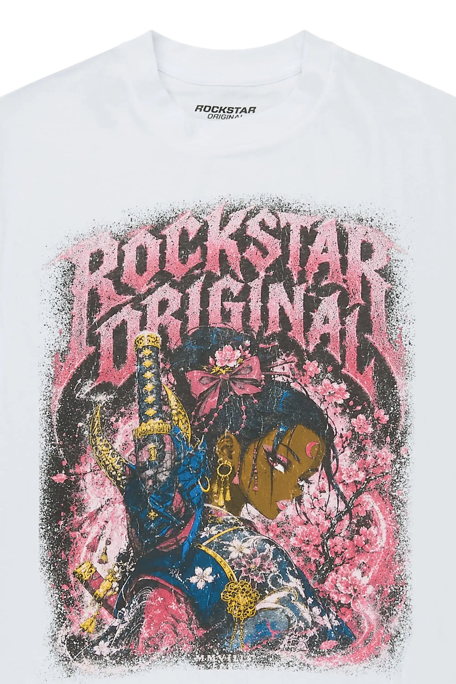 Girls Kavera White Graphic T-Shirt