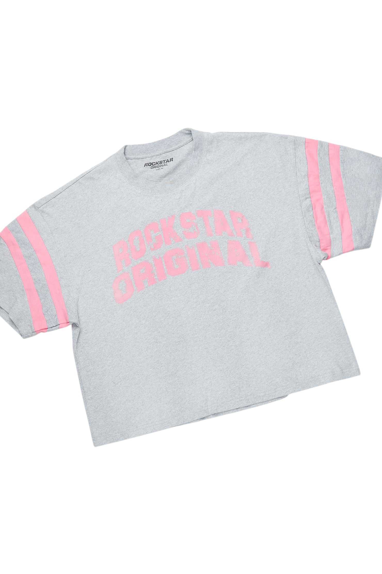 Chikata Heather Grey T-Shirt Short Set