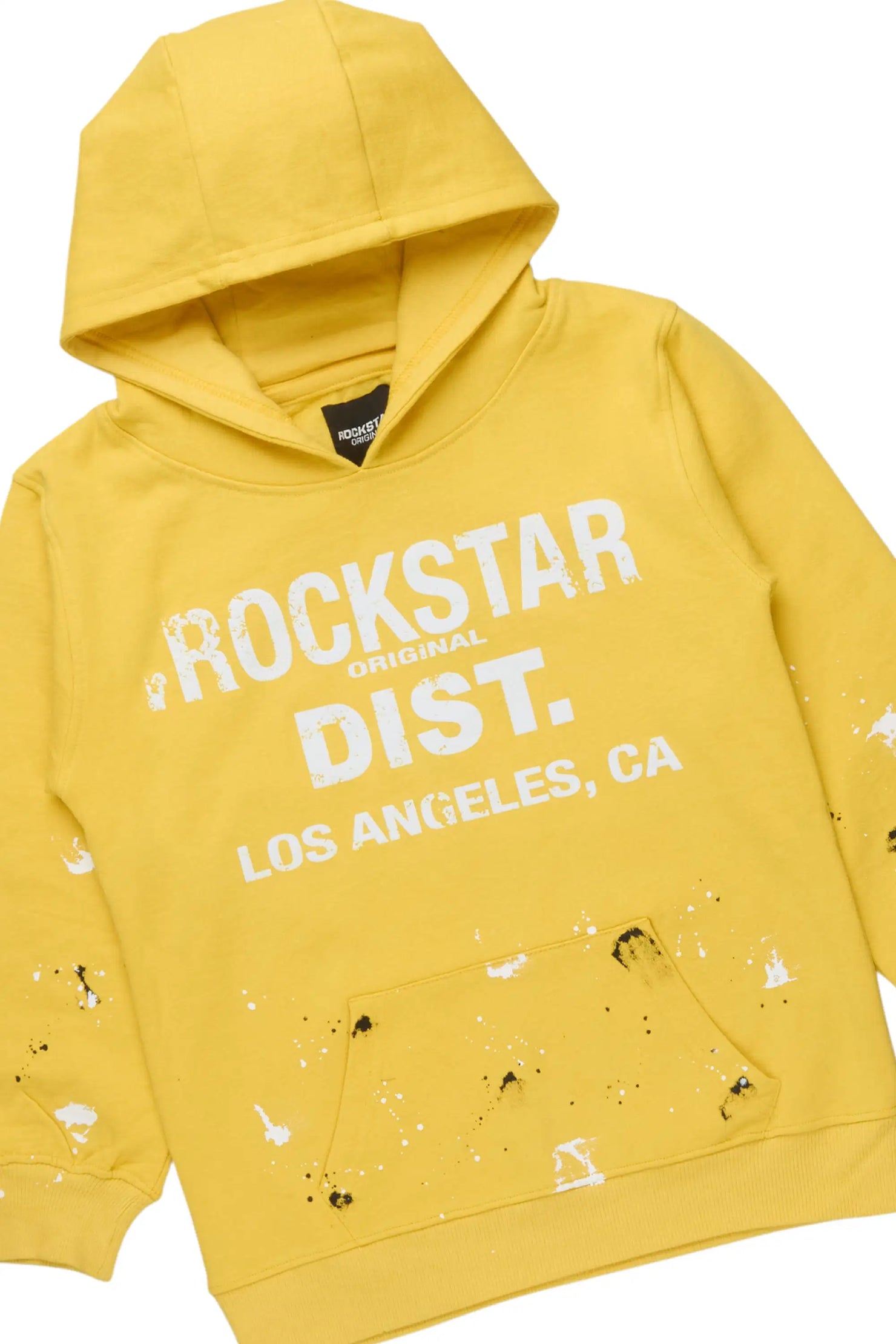 Boys Scottie Yellow Stacked Flare Track Set