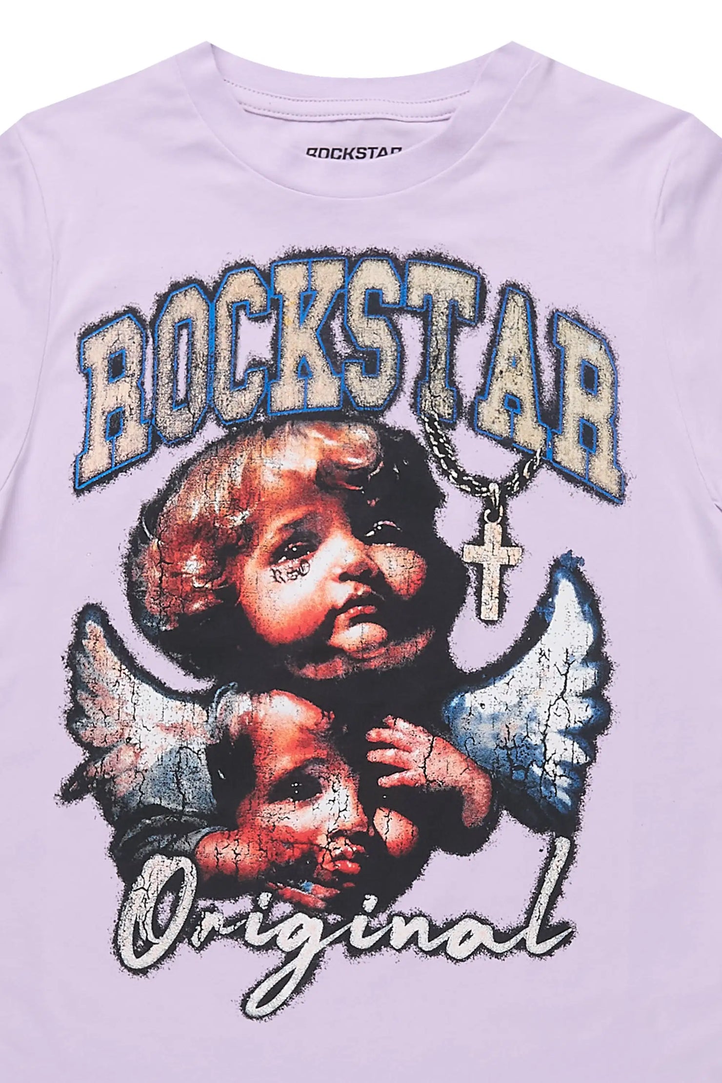 Girls Jovala Lavender Graphic T-Shirt
