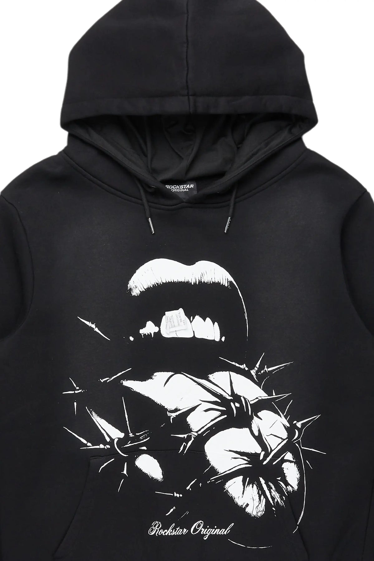 Schmear Black Graphic Hoodie