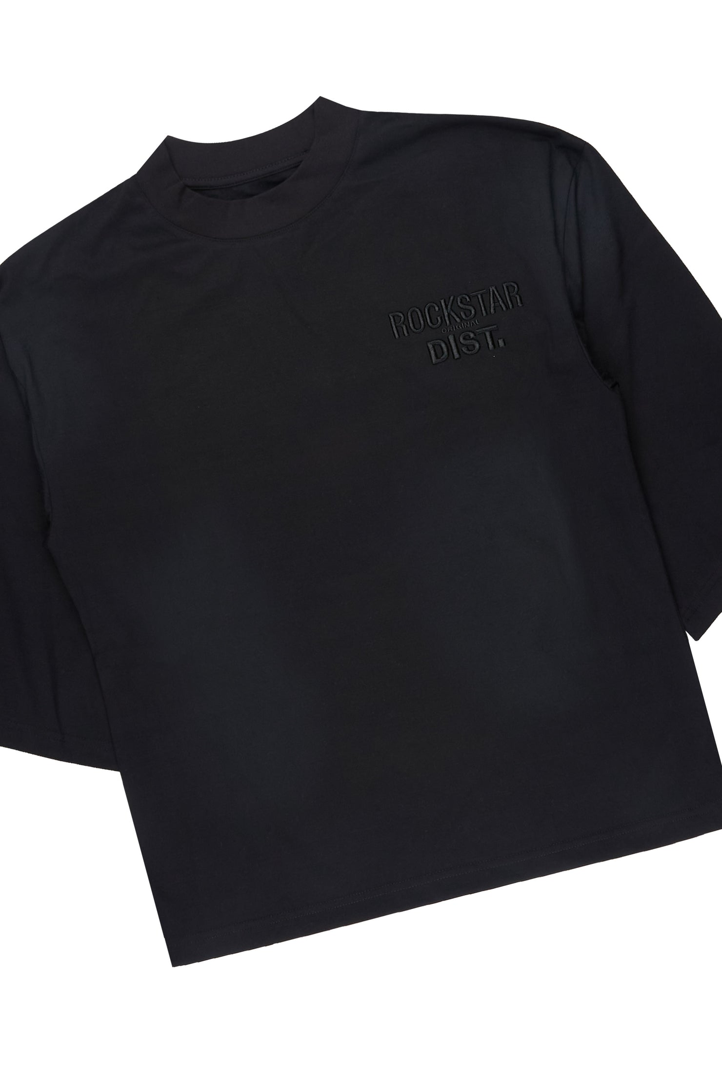 Jolan Black T-Shirt/Jort Set
