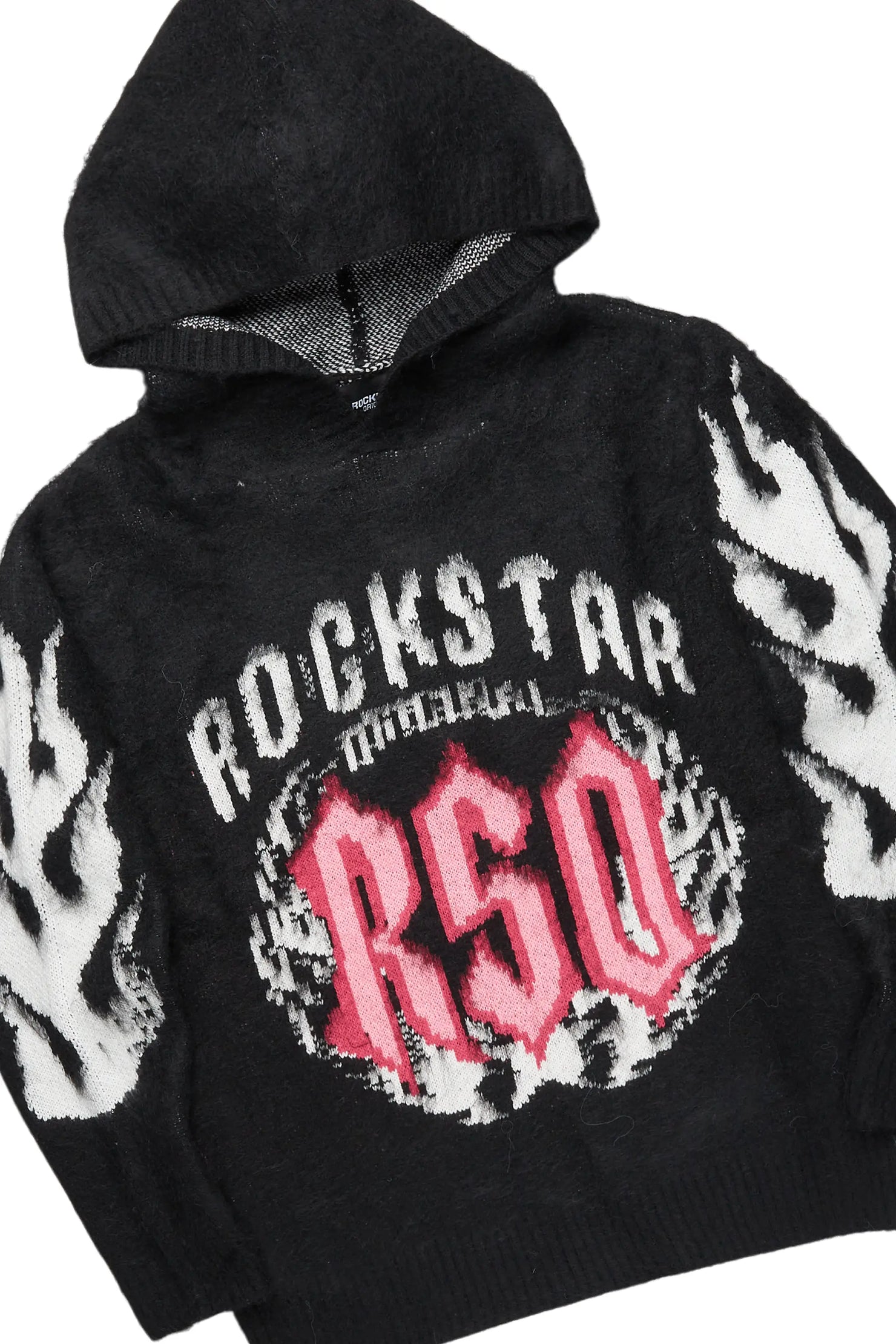 Boaz Black Mohair Hoodie & Sutton Super Stacked Flare PU Jean Bundle