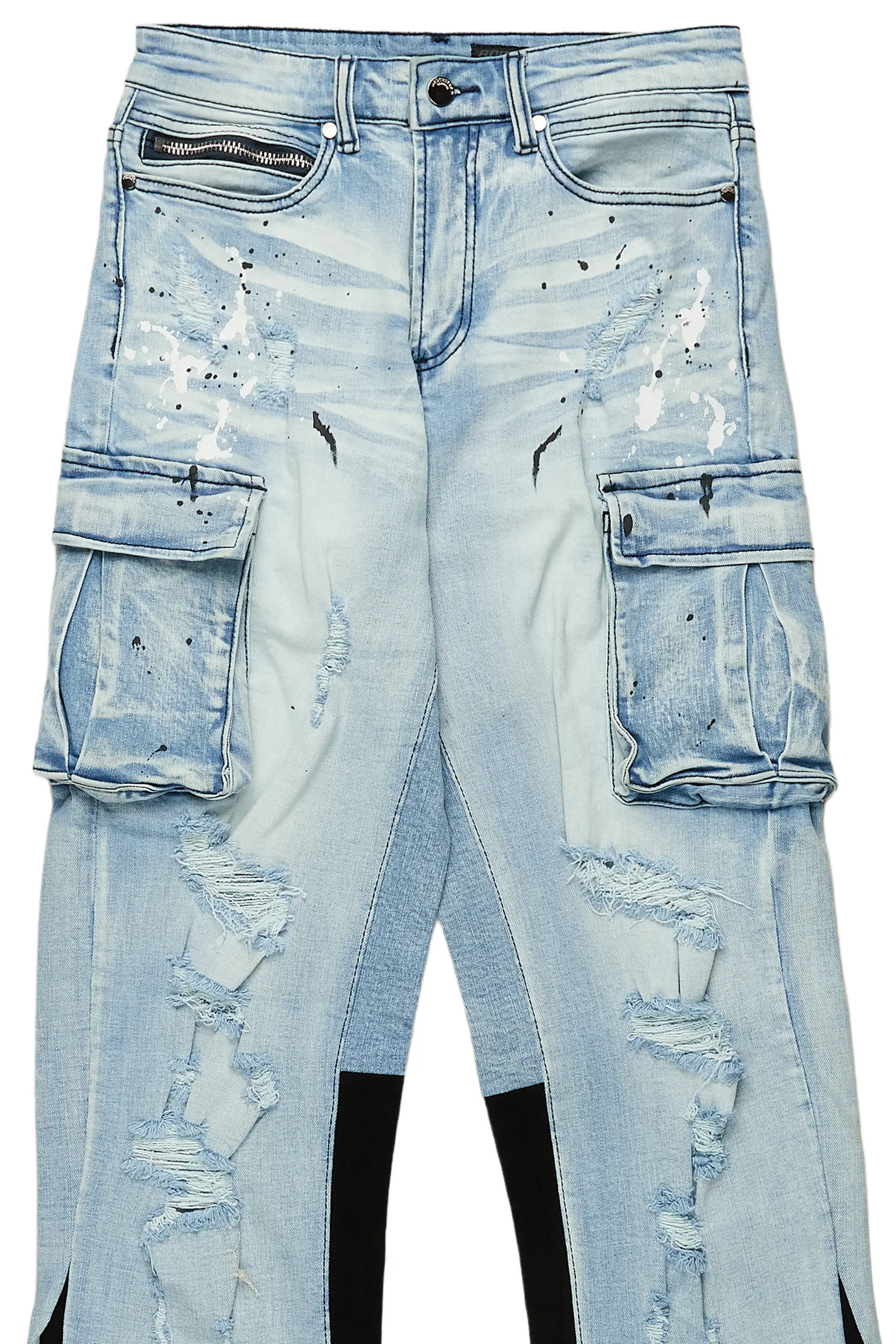 Dubaku Blue Baggy Fit Jean