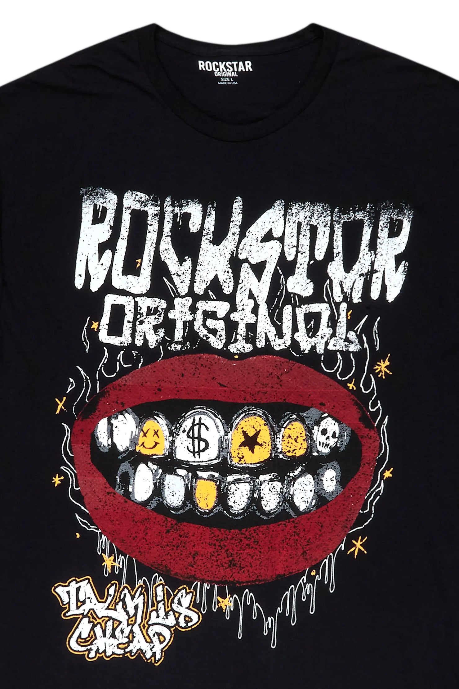 Sharia Black Oversized T-Shirt