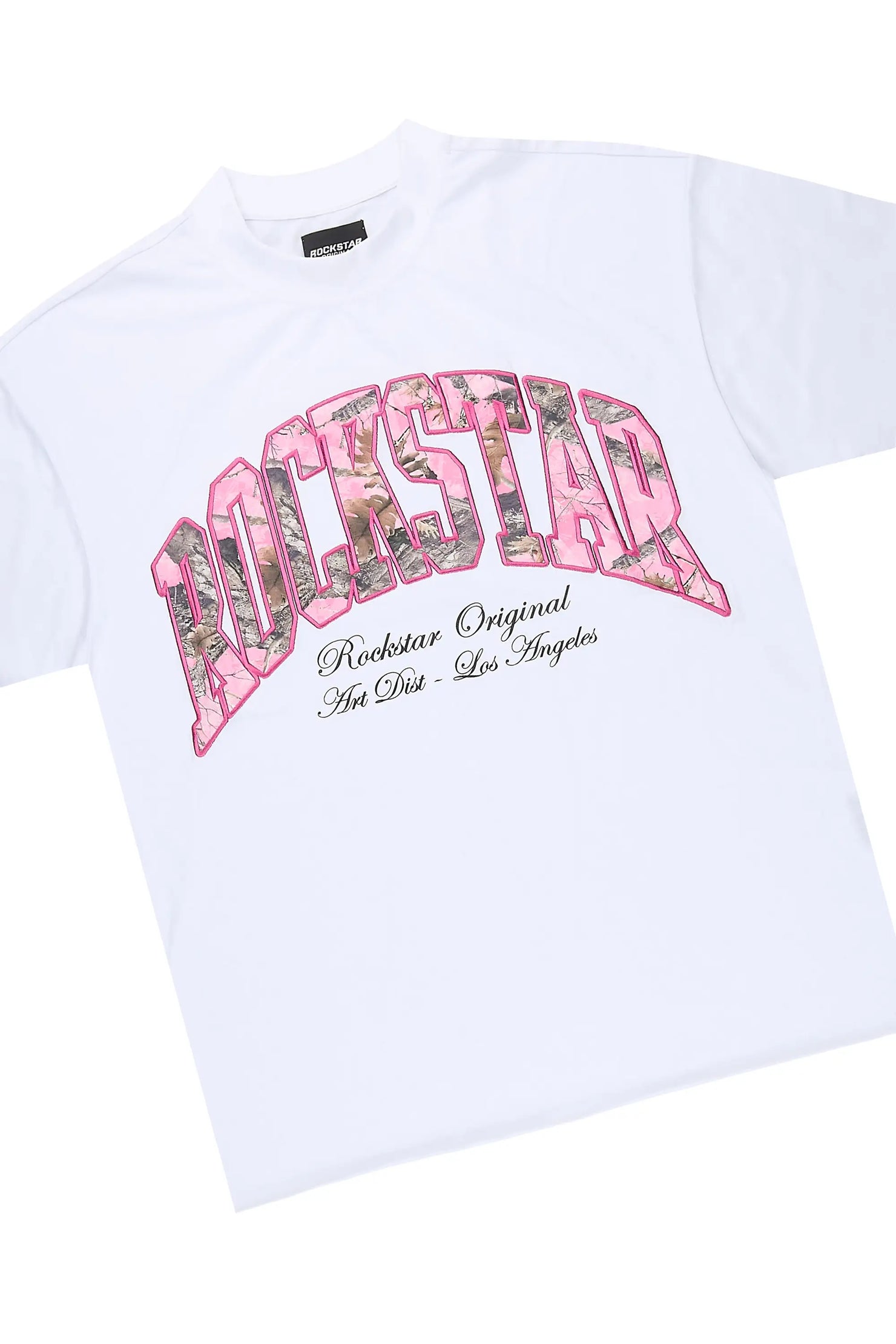 Alas Heather Grey T-Shirt/Baggy Track Set