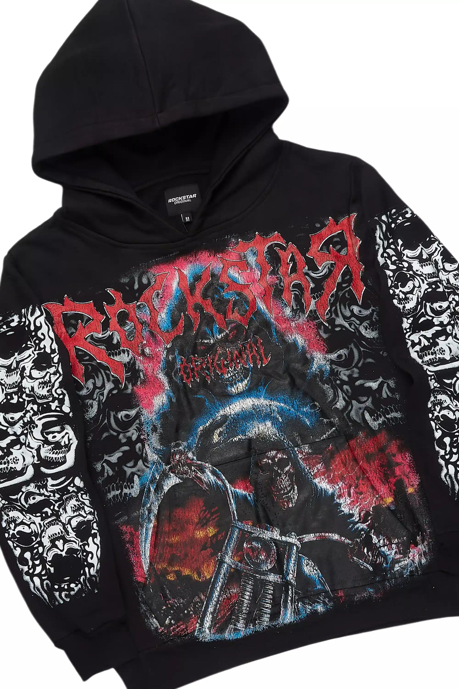 Dravon Black/Grey Hoodie/Super Stacked Track Set