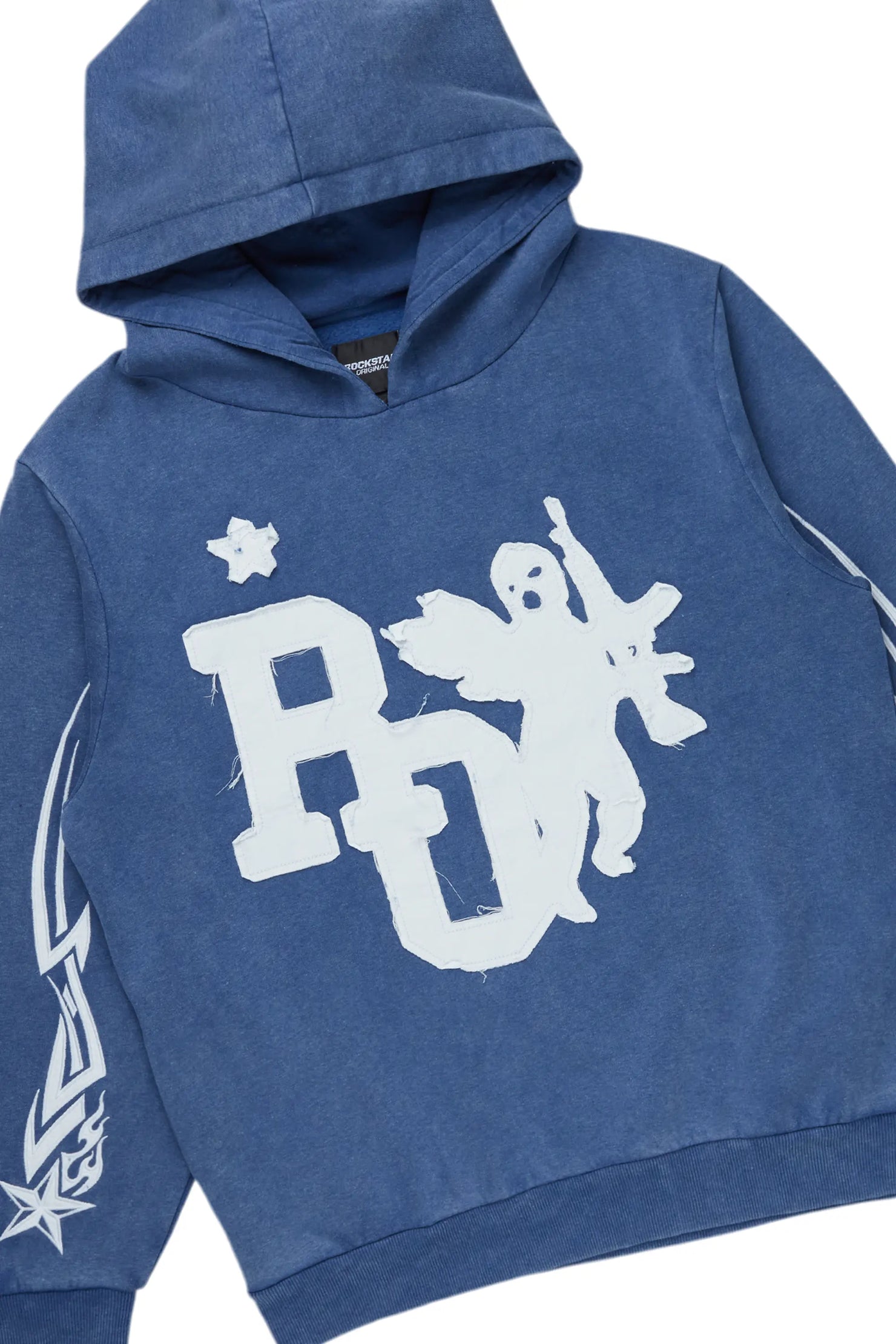 Pluton Navy Patchwork Stacked Track Set