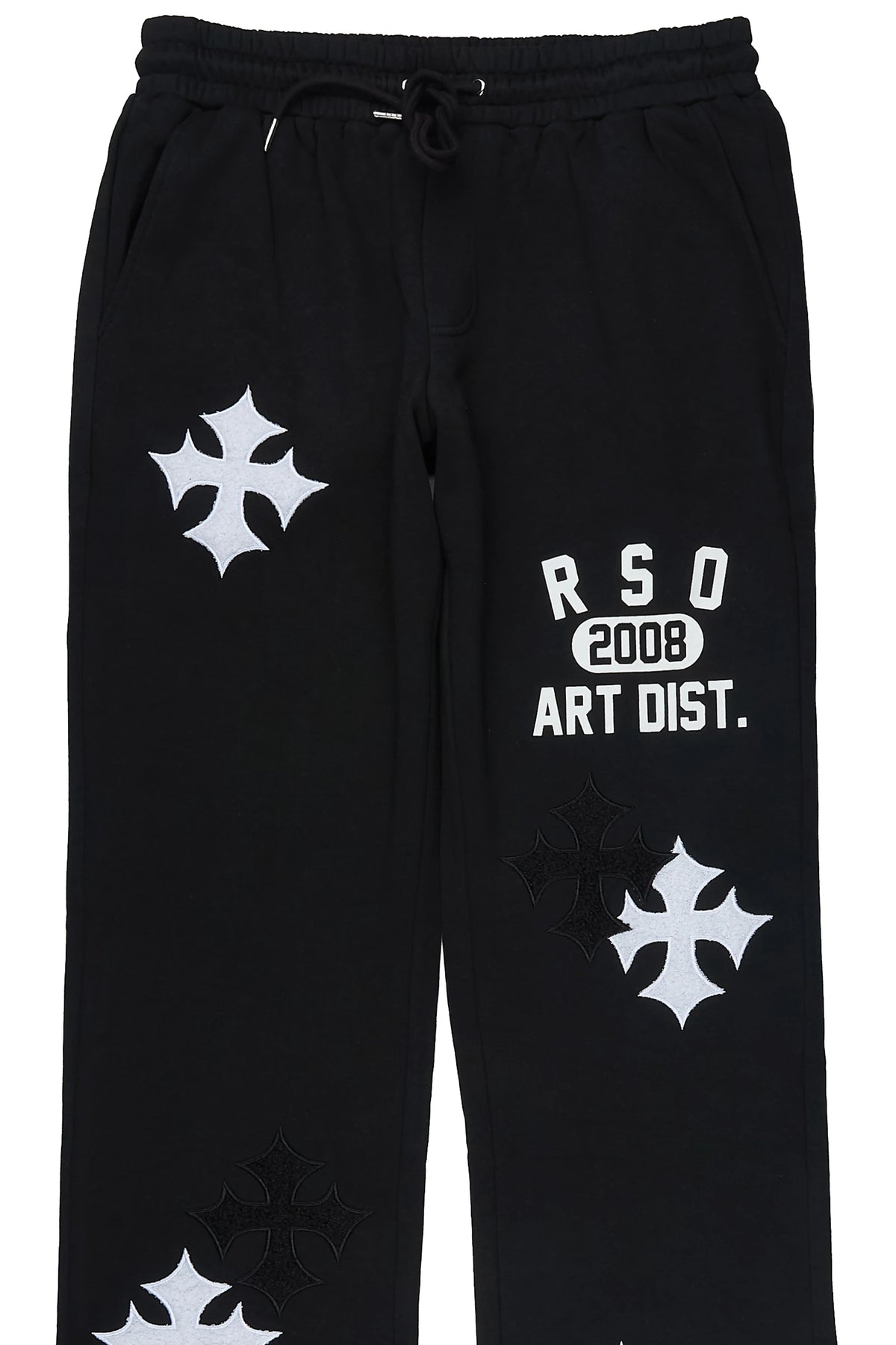 Acacius Black Relaxed Pant