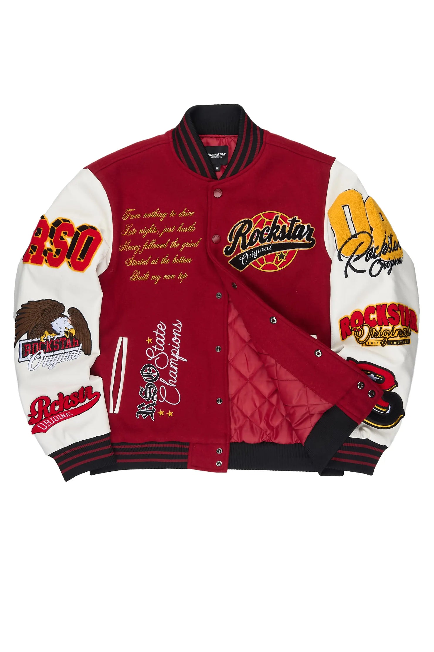 Griffith Red Varsity Jacket