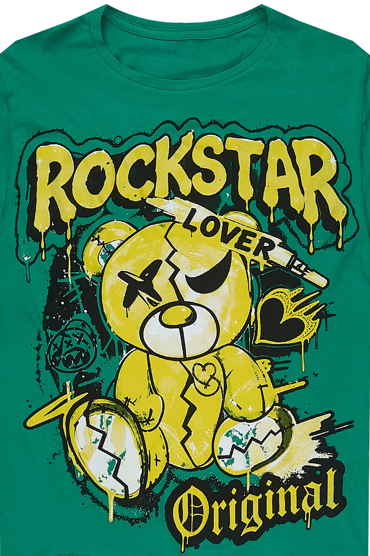 Boys Gio Green Graphic T-Shirt
