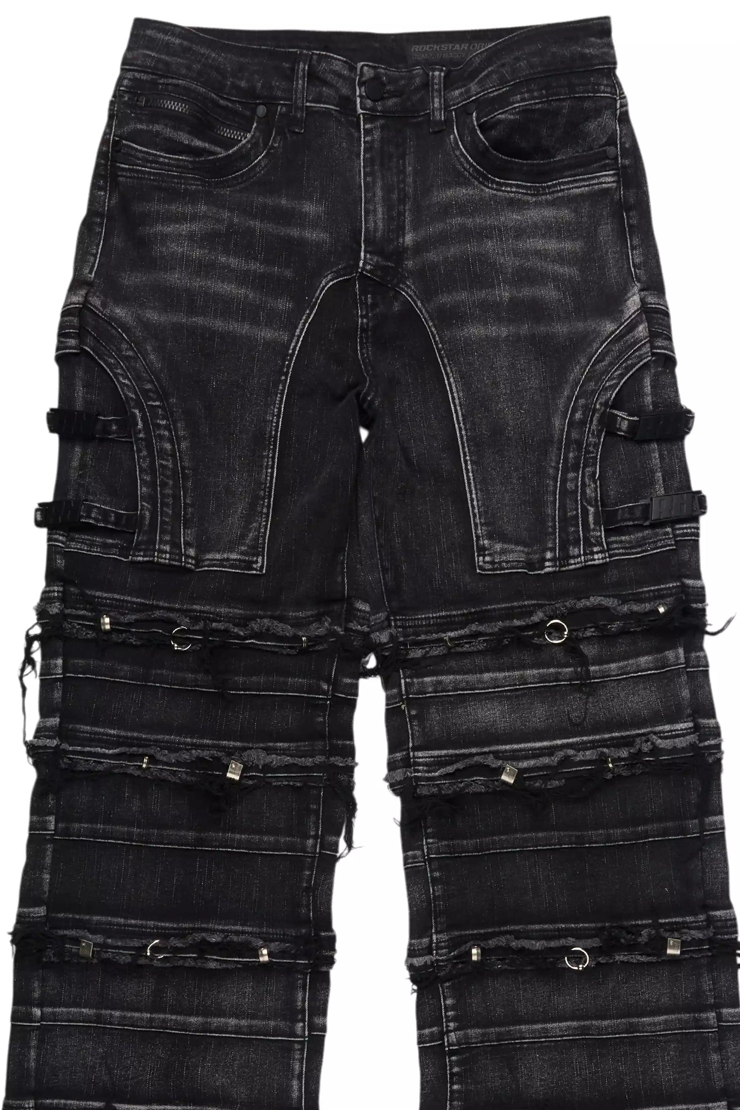 Fotis Black Baggy Jean