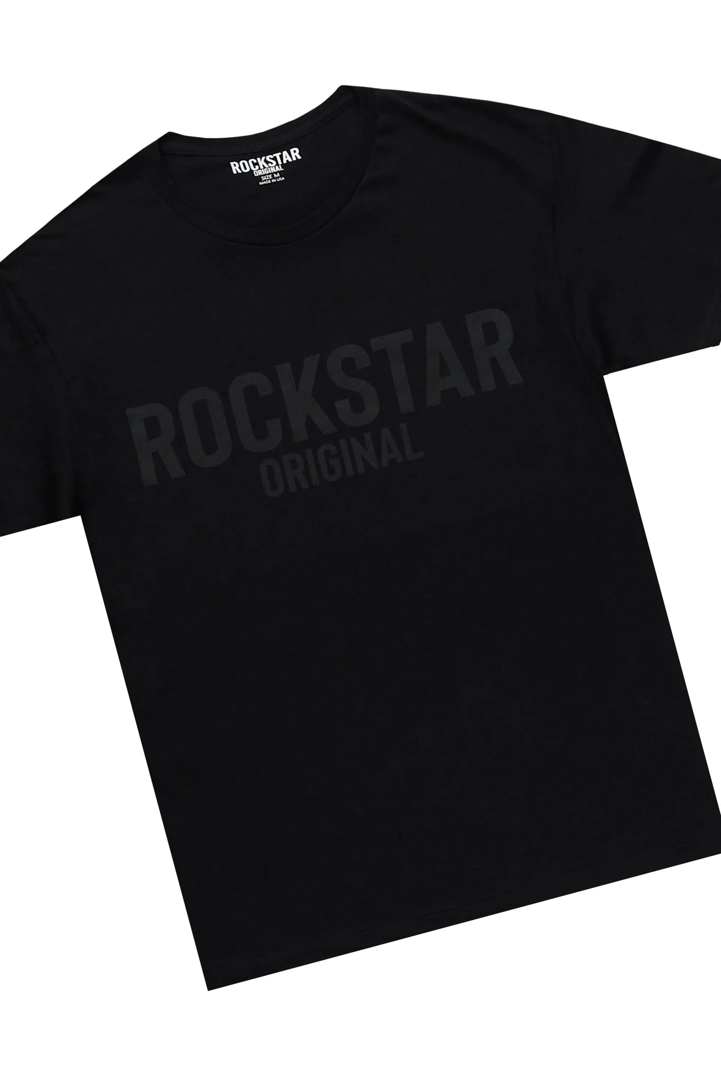 Sana Black T-Shirt/Super Stacked Track Set