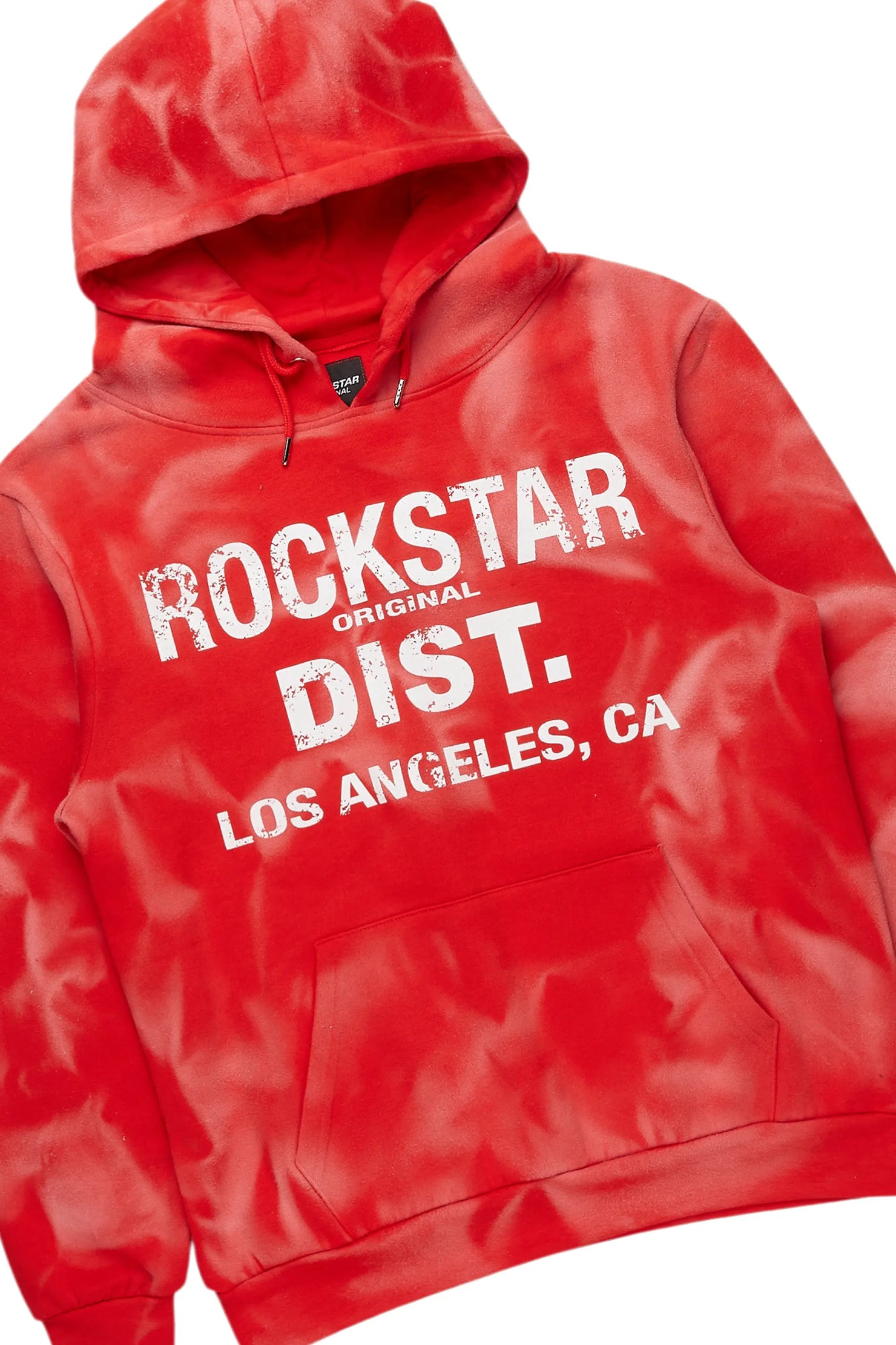 Nelly Red Hoodie/Baggy Track Pant Set