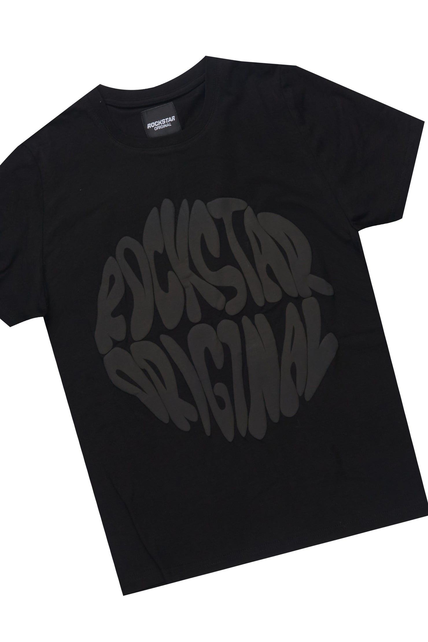 Boys Thierry Black/Black T-Shirt/Short Set