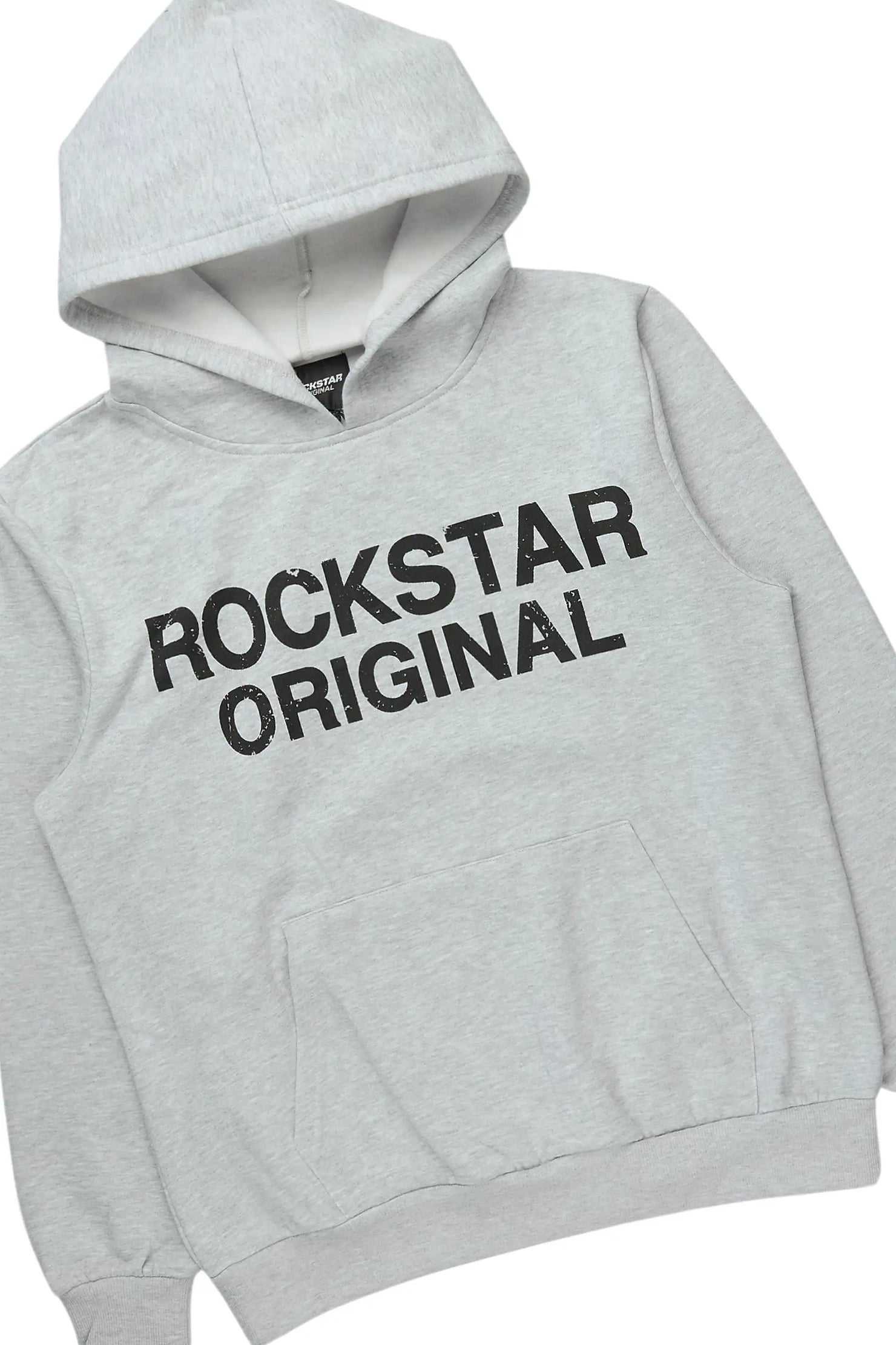 Deniska Heather Grey Stacked Track Set