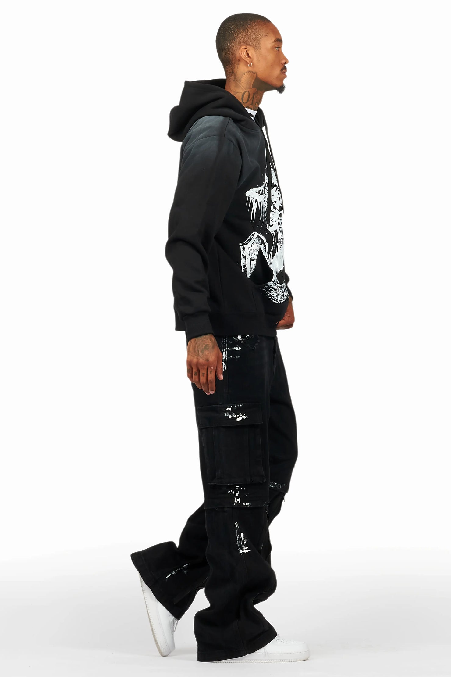 Brookwood Black Hoodie/Baggy Fit Jean Bundle