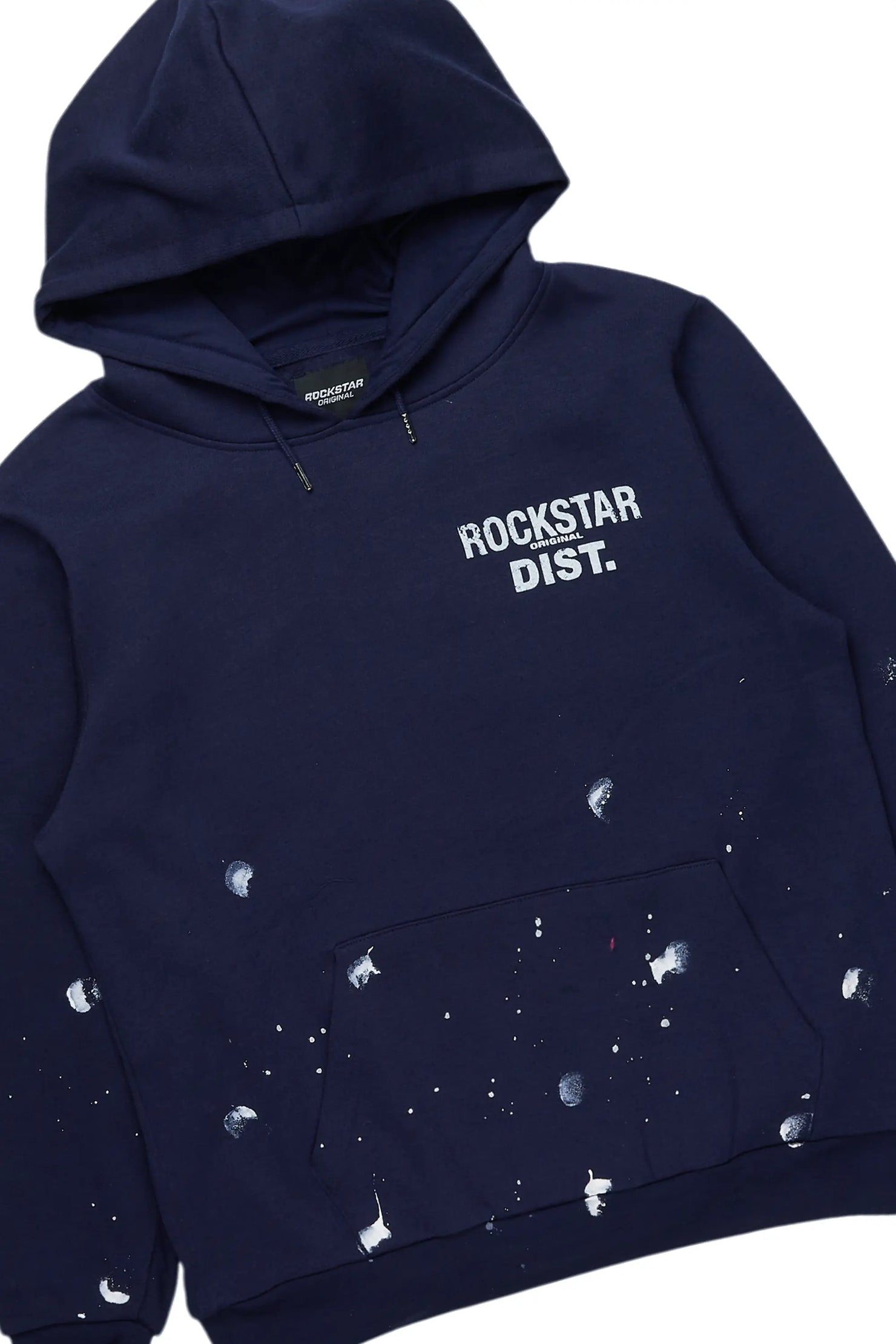 Raffer Navy Hoodie Baggy Fit Pant Track Set