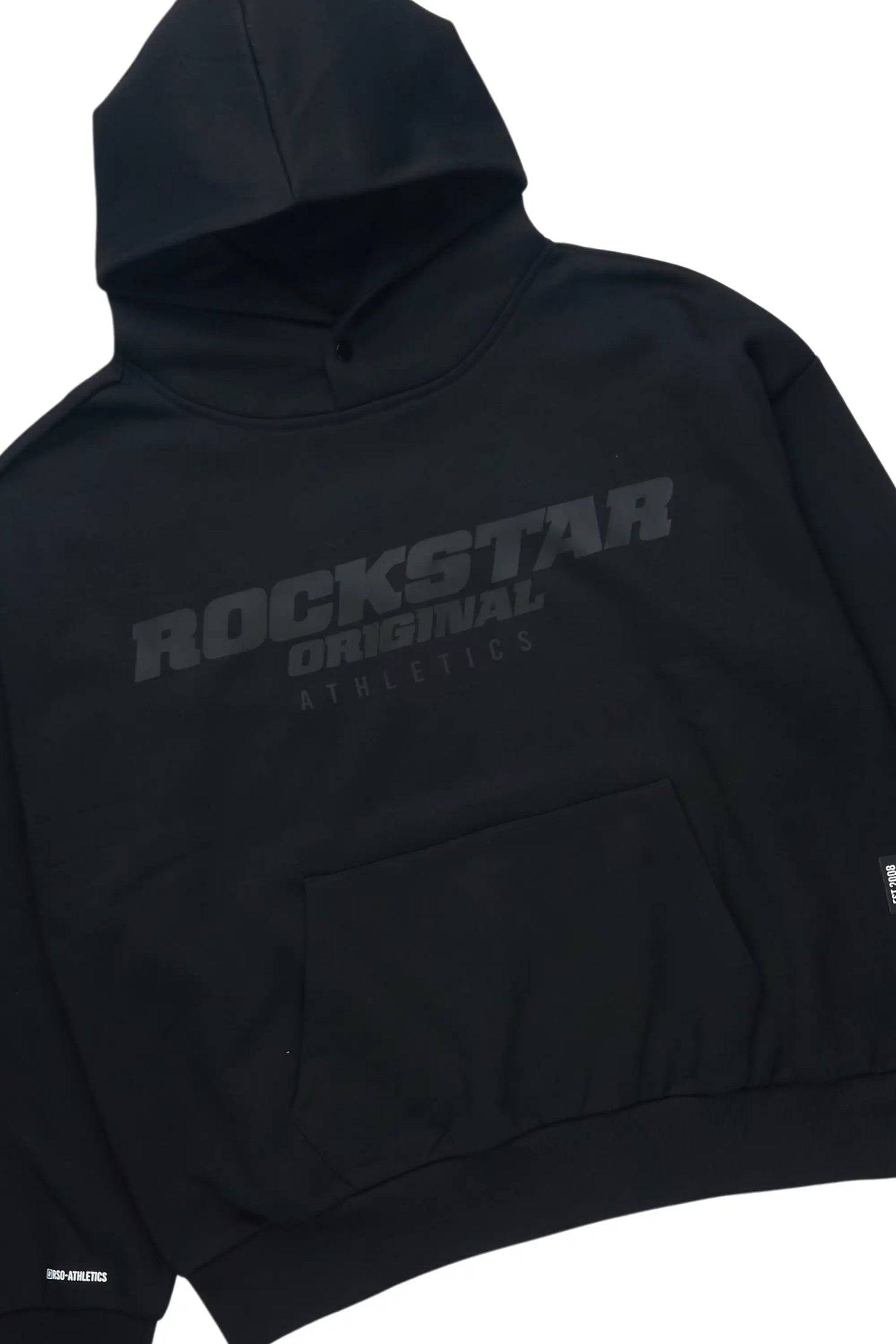 Jolt Black Hoodie/Jogger Track Set