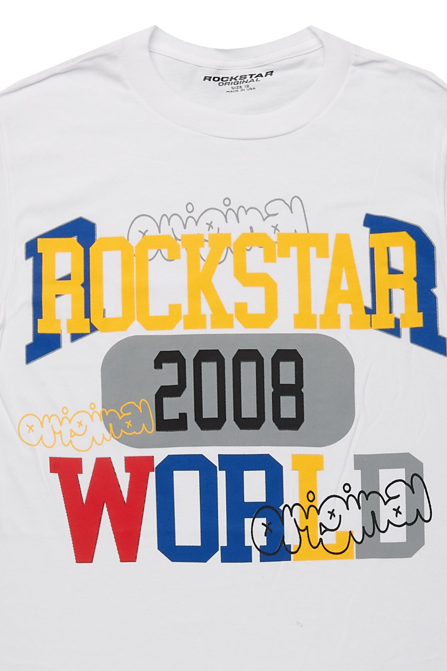 Boys Daria White Graphic T-Shirt