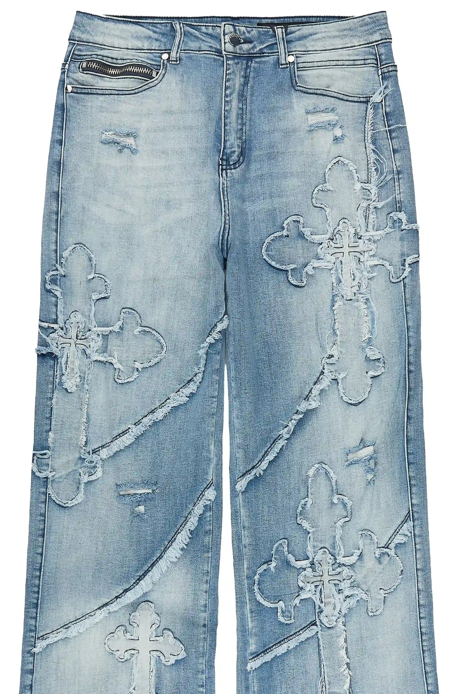 Krose Blue Baggy Fit Jean