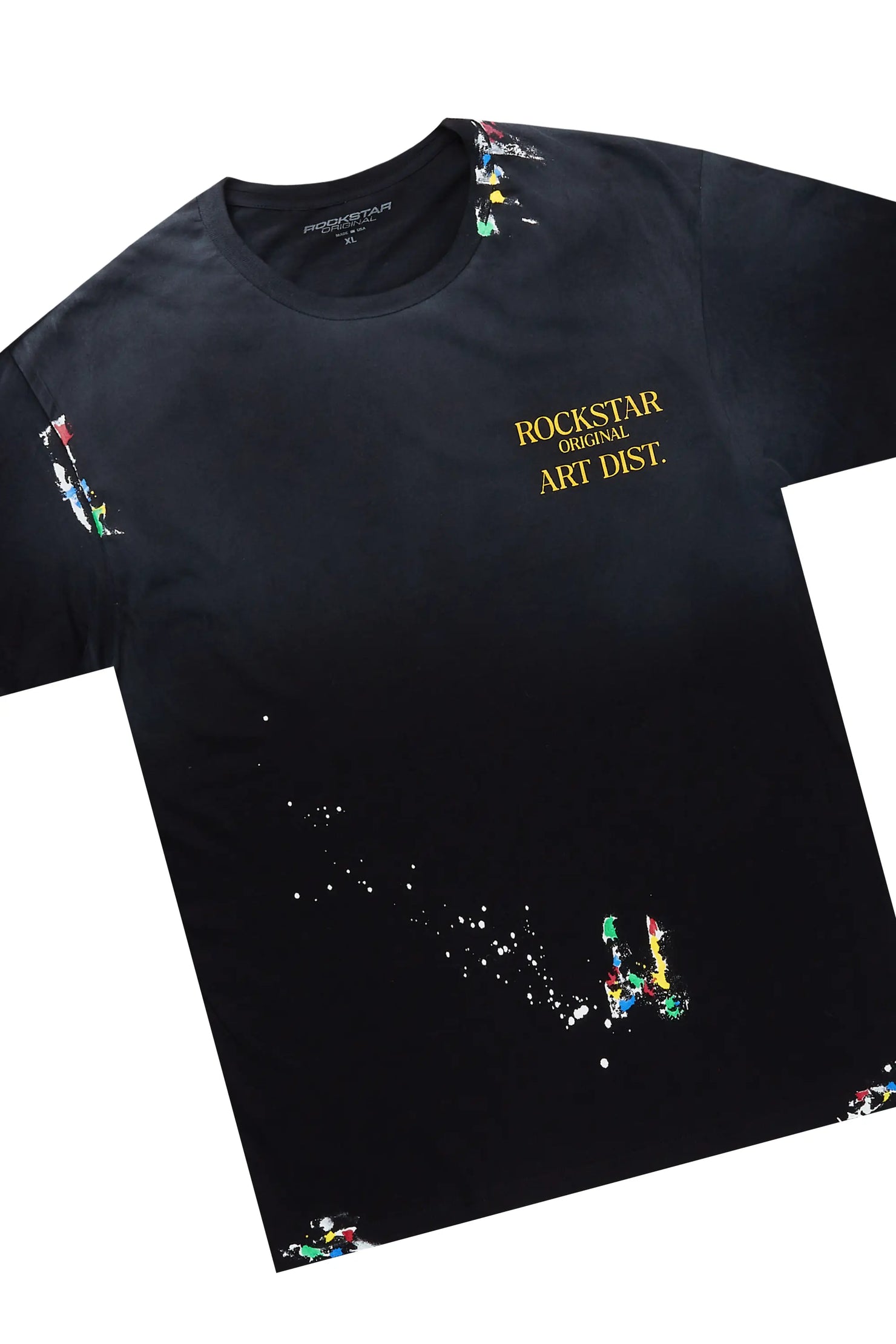 Palmer Black/Camo T-Shirt/Denim Short Set