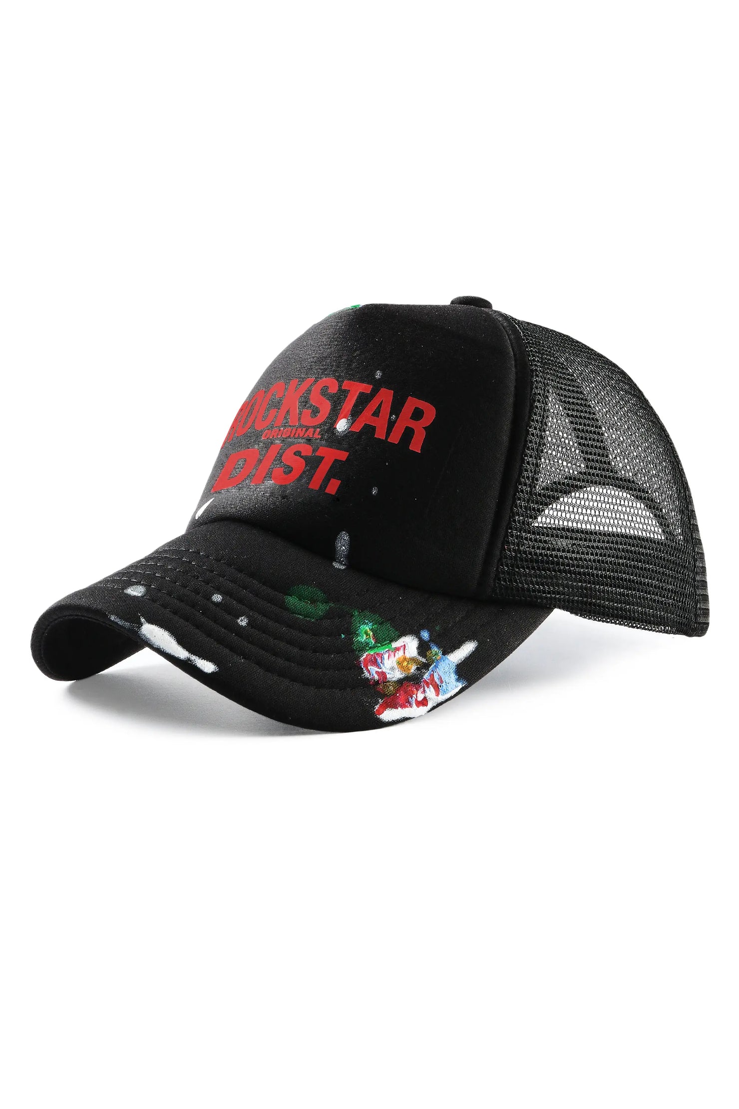 Neptune Black/Red Trucker Hat