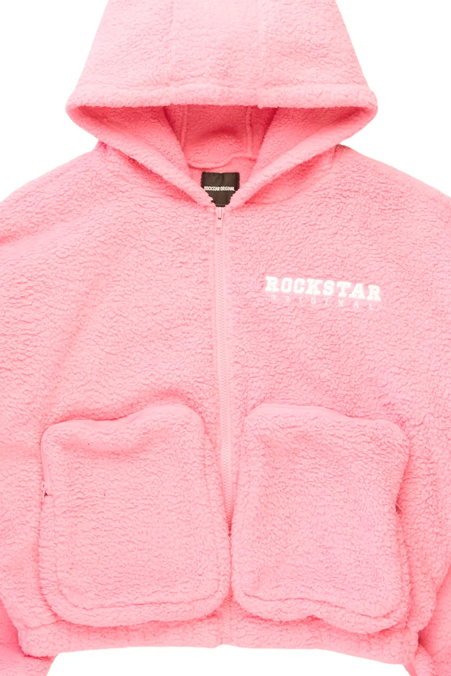 Lonia Pink Sherpa Jacket
