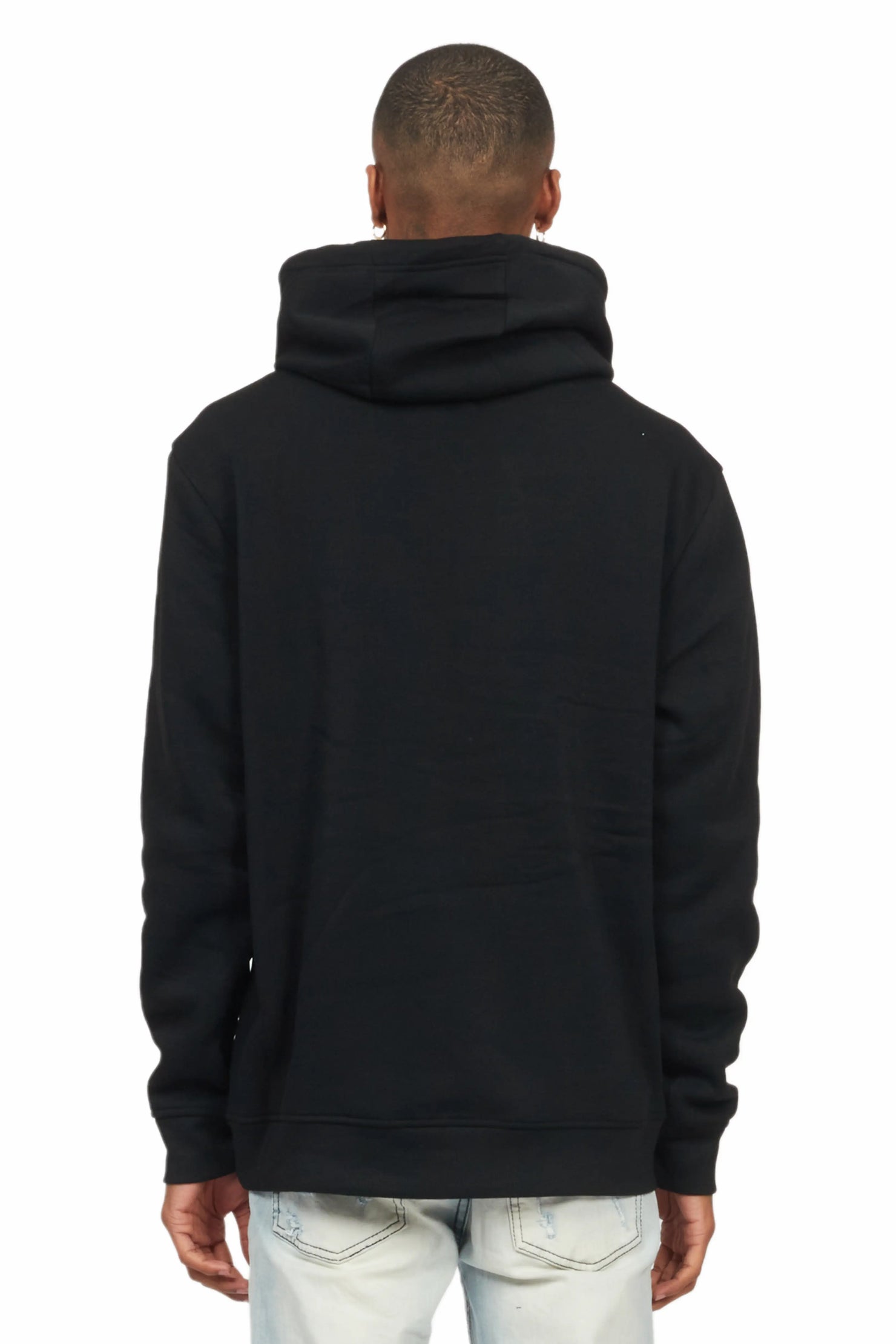 Wizzurd Black Graphic Hoodie