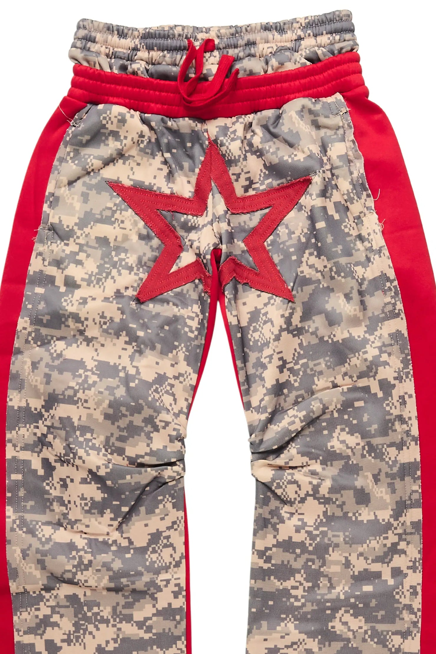 Boys Canaan Camo Double Waisted Baggy Track Pant