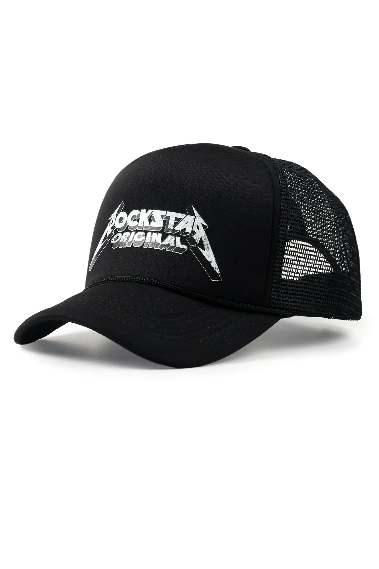 Isidro Black Graphic Trucker Hat