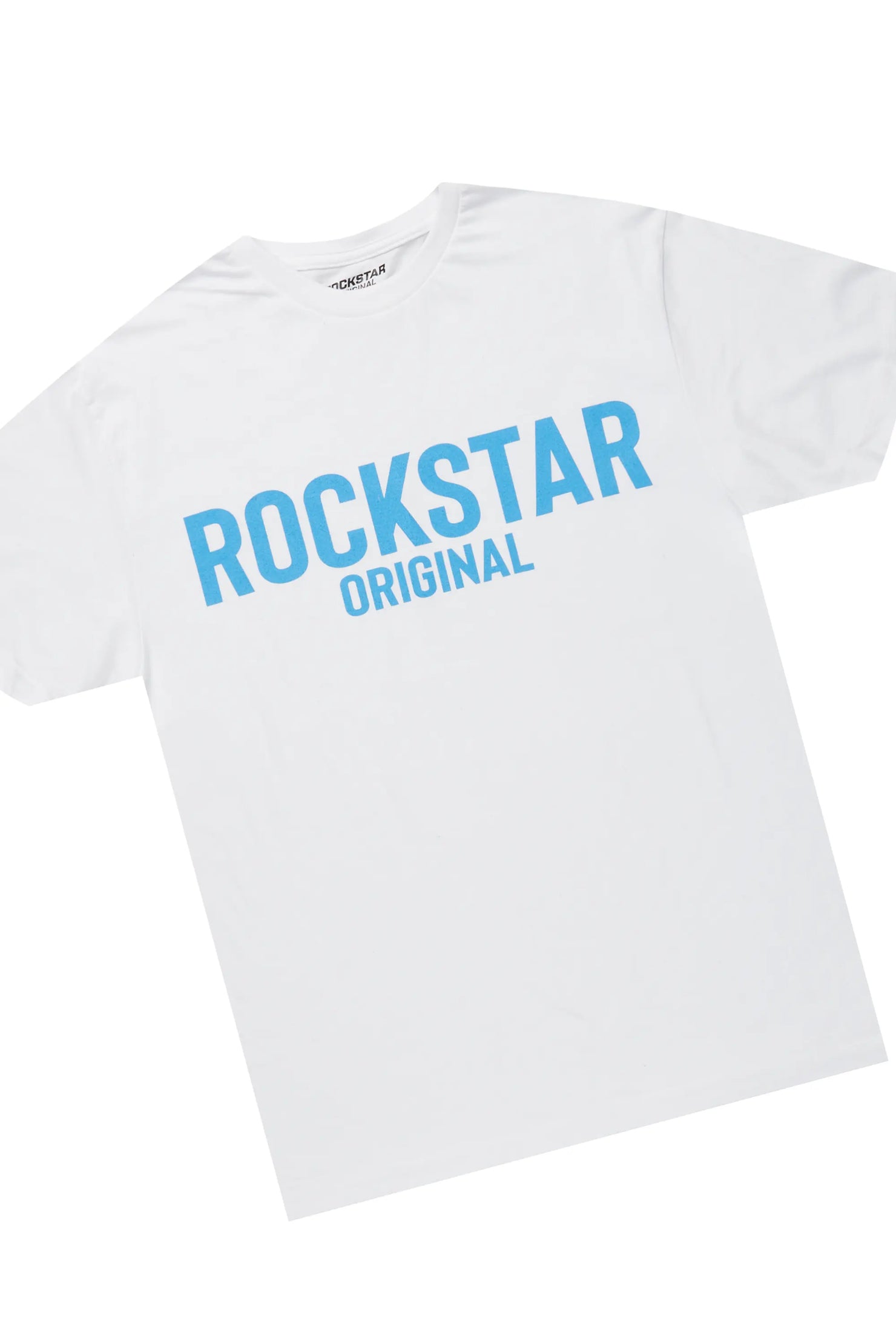 Joliet White/Beige T-Shirt Short Set