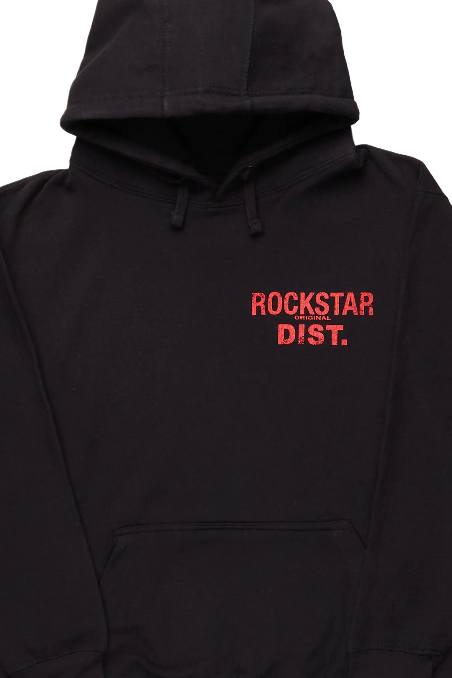 Lake Black/Red Graphic Hoodie