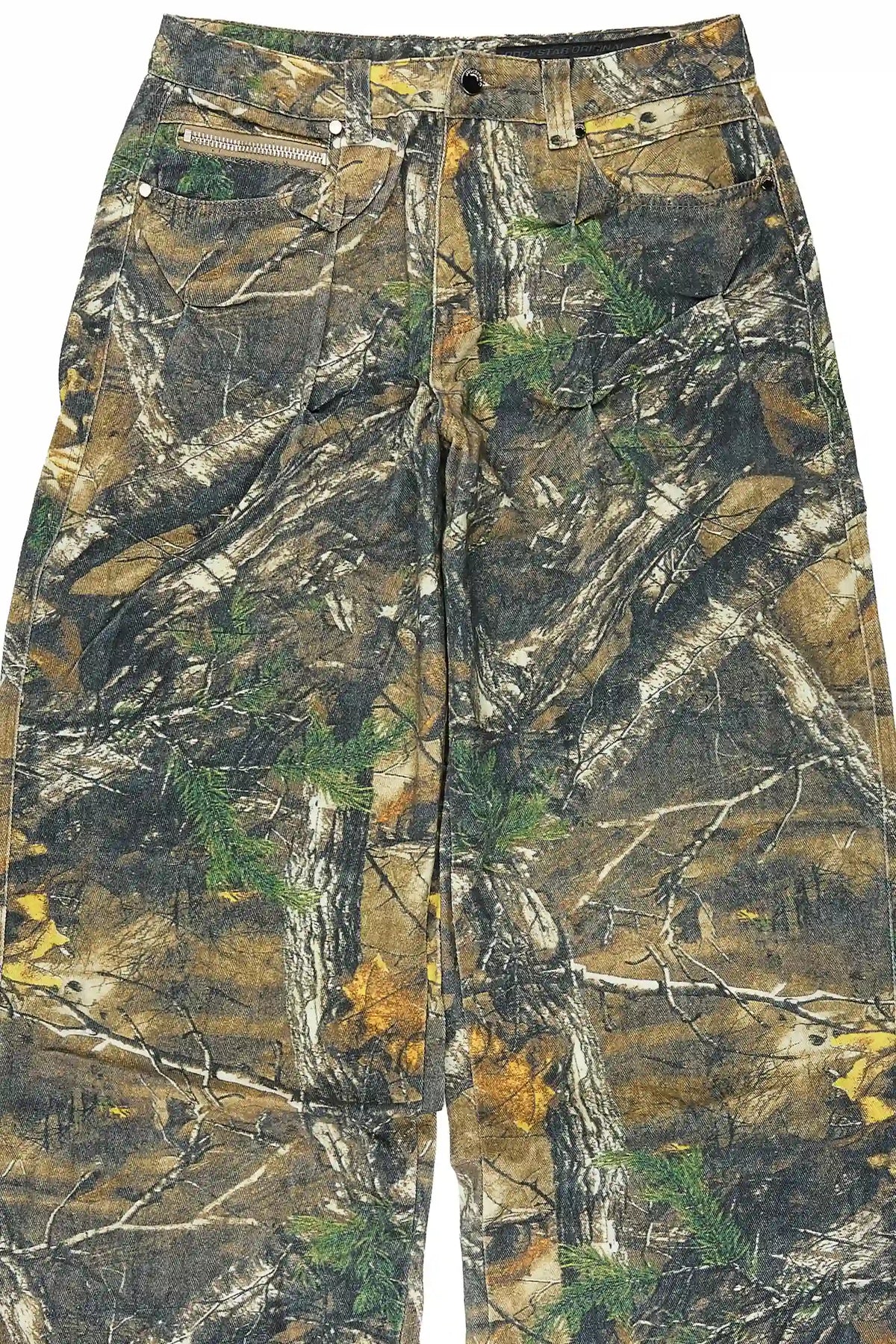 Attlee Tree Camo Baggy Fit Jean