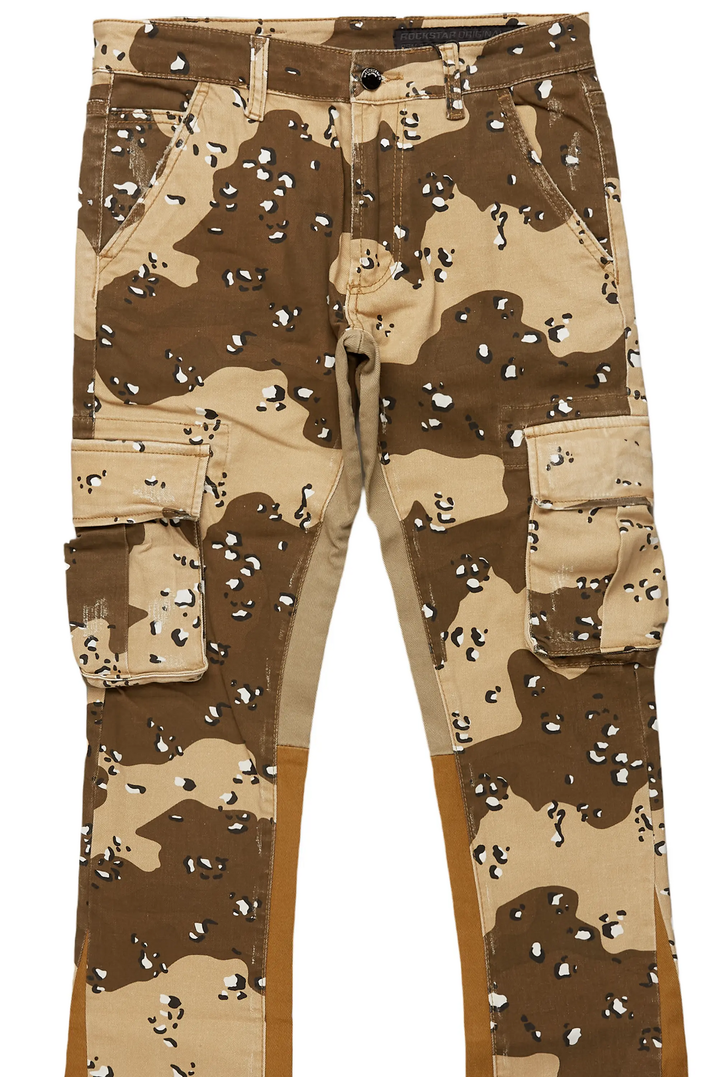 Kirrem Desert Camo Stacked Flare Jean