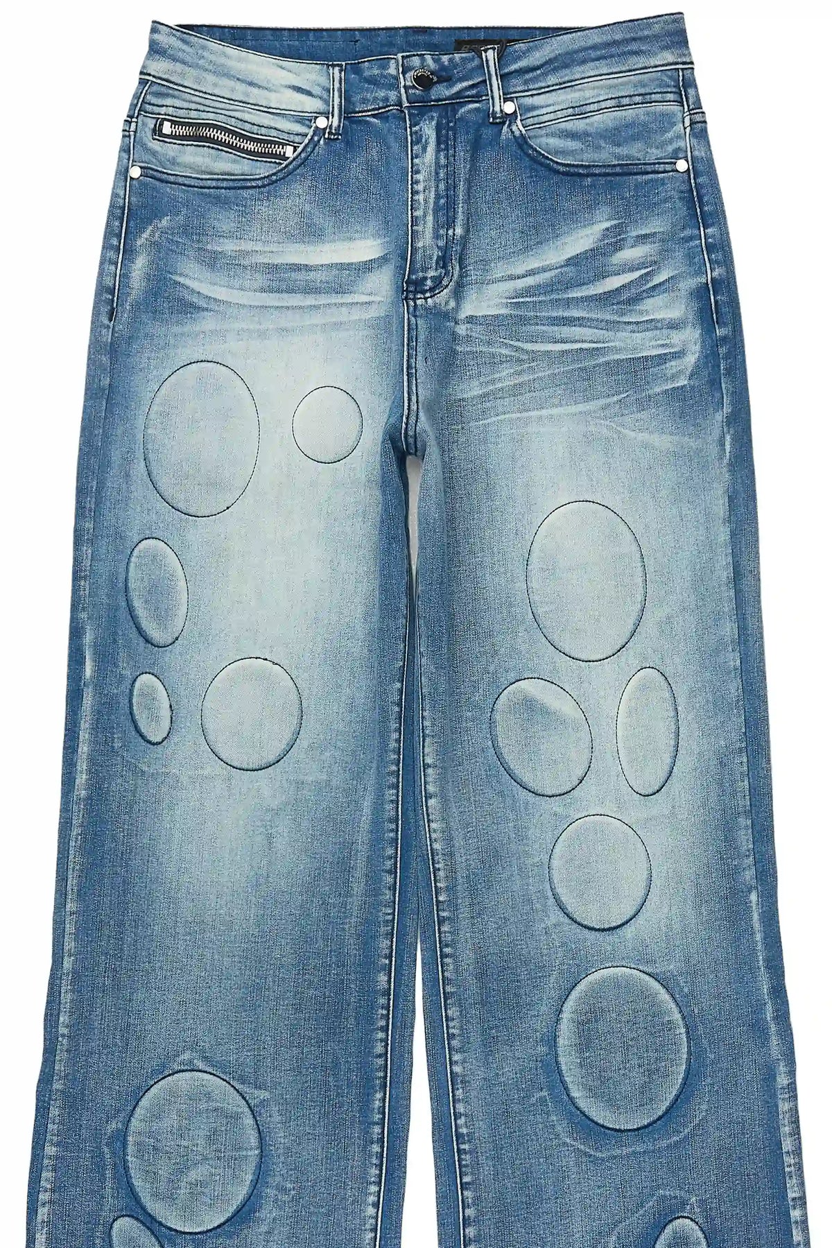 Ovol Blue Baggy Fit Jean