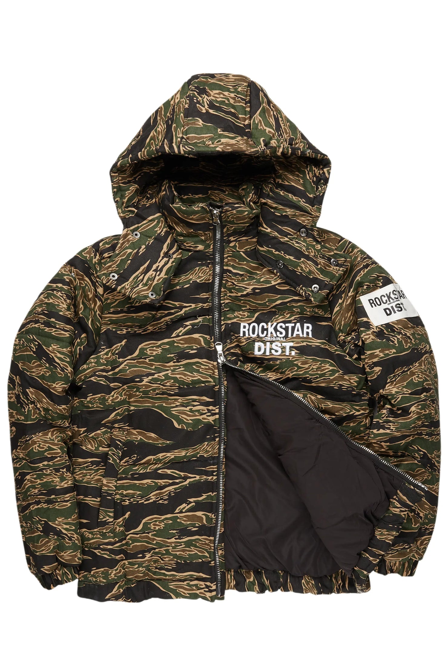 Bevis Camo Puffer Jacket