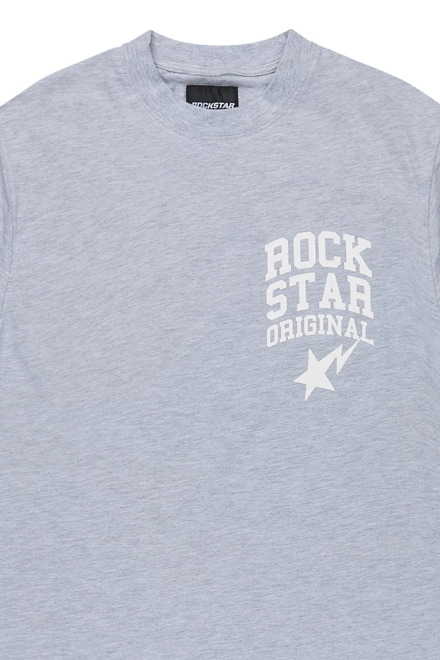 Boys Gerrit Heather Grey Oversized T-Shirt