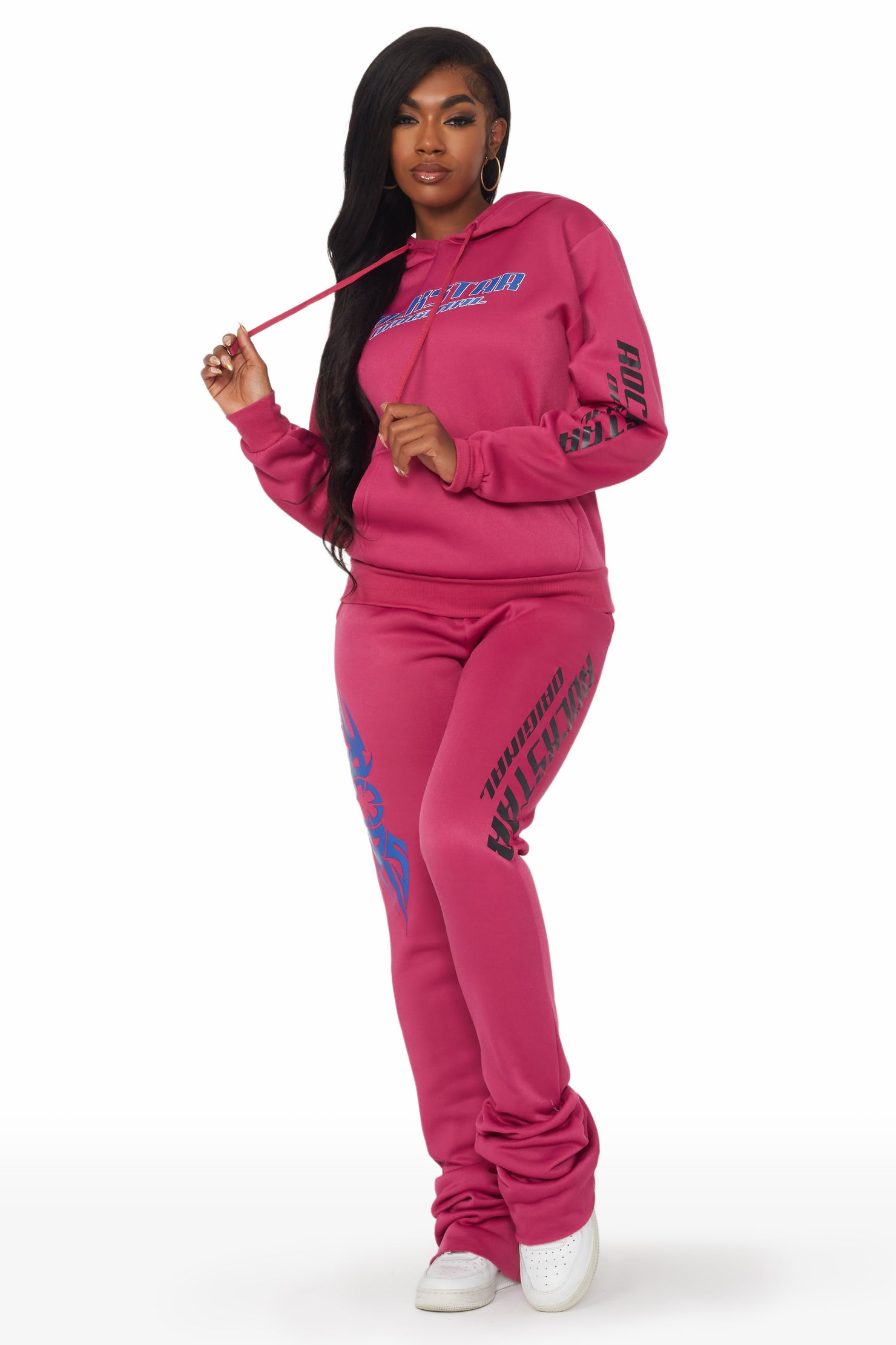 Wavley Fuchsia Super Stacked Trackset