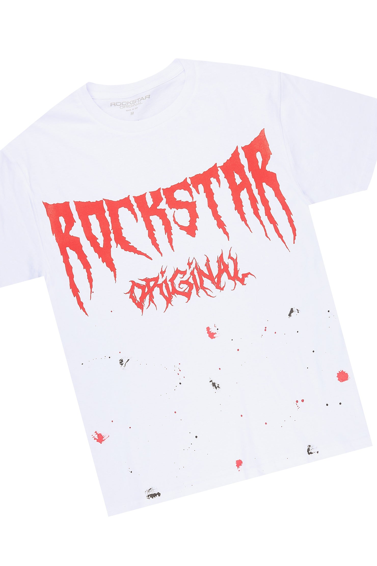 Twinkle White/Red T-Shirt/Relaxed Track Set