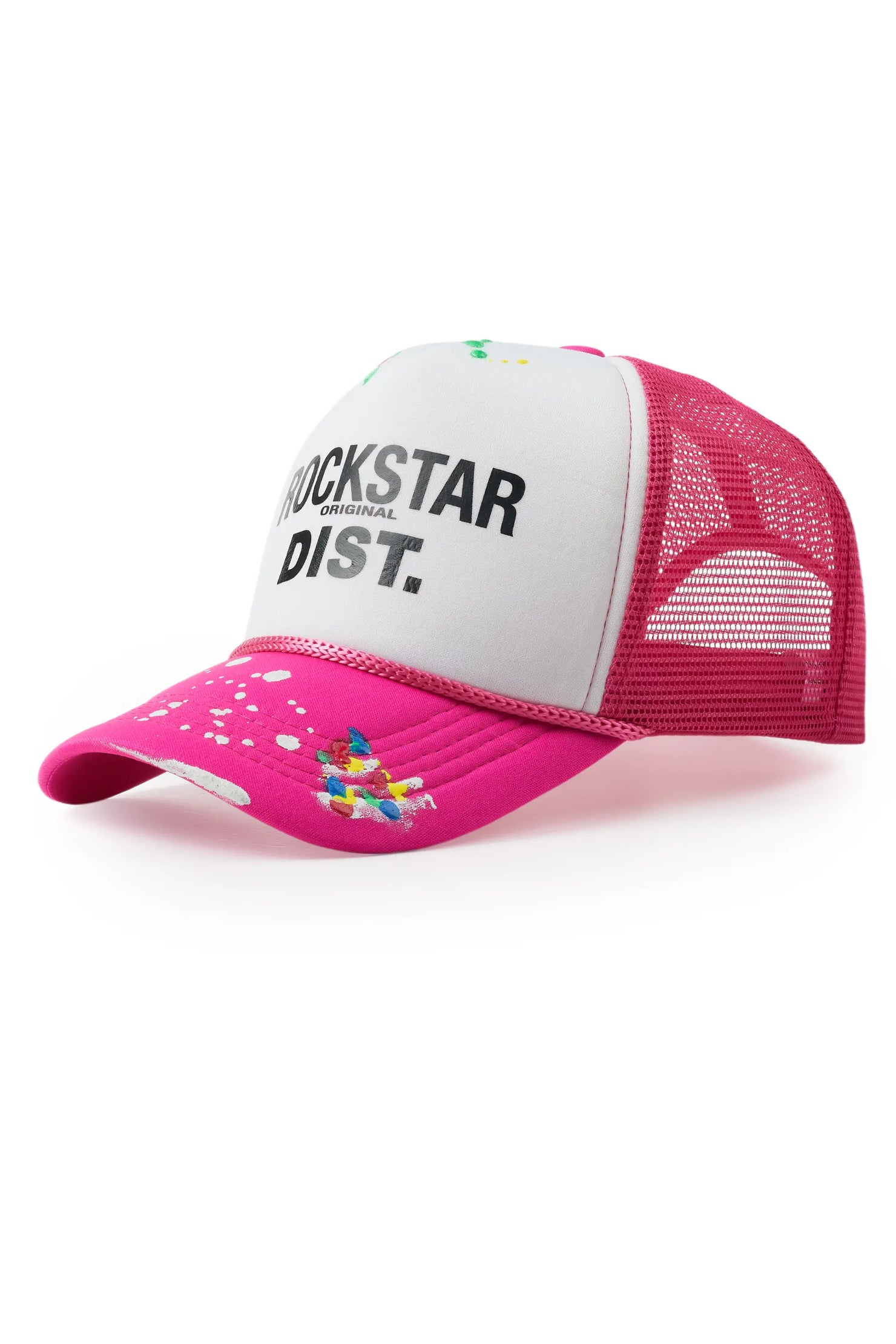 Good Side Only White/Hot Pink Trucker Hat
