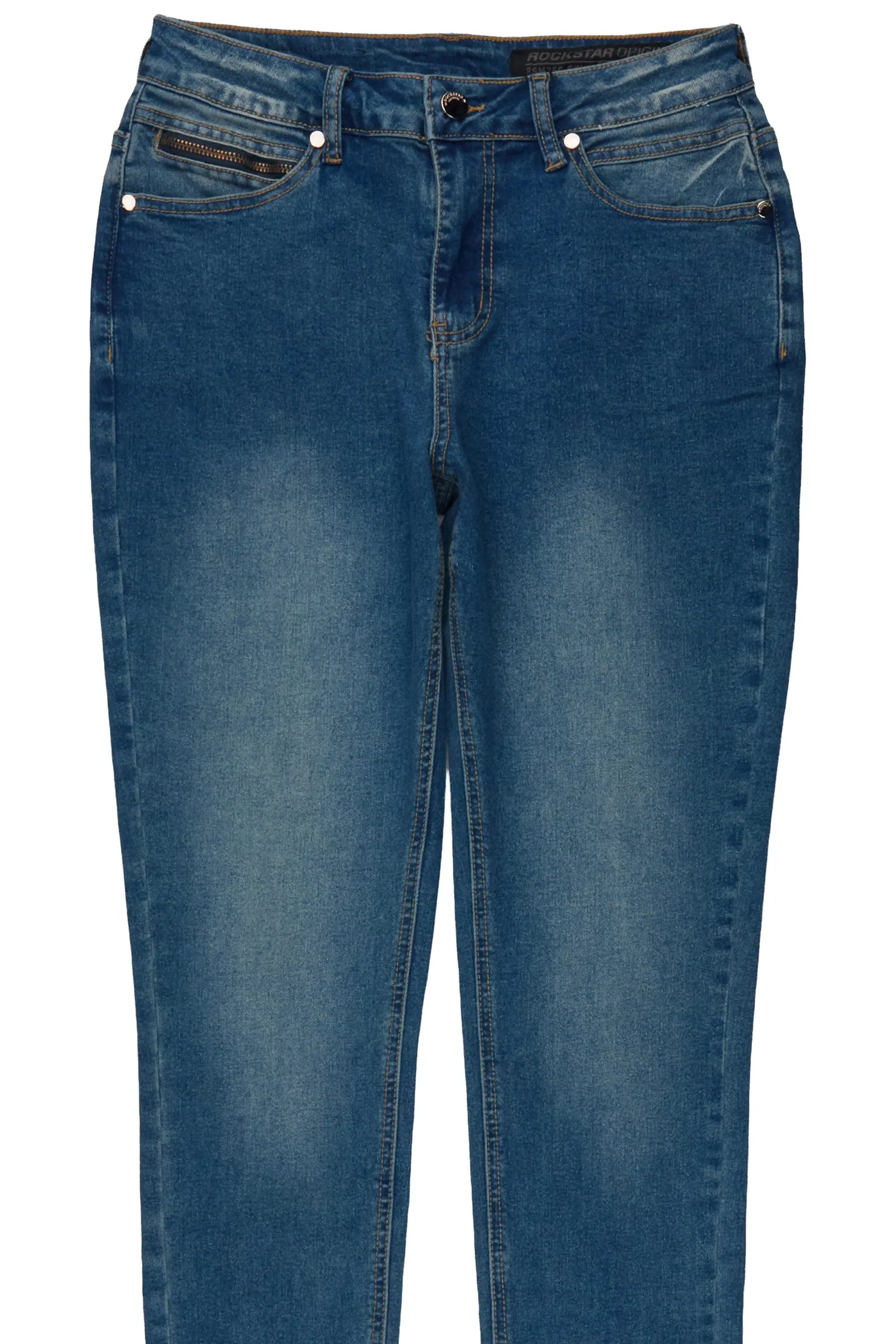 Keshona Med. Wash High Rise Stretch Skinny Jean