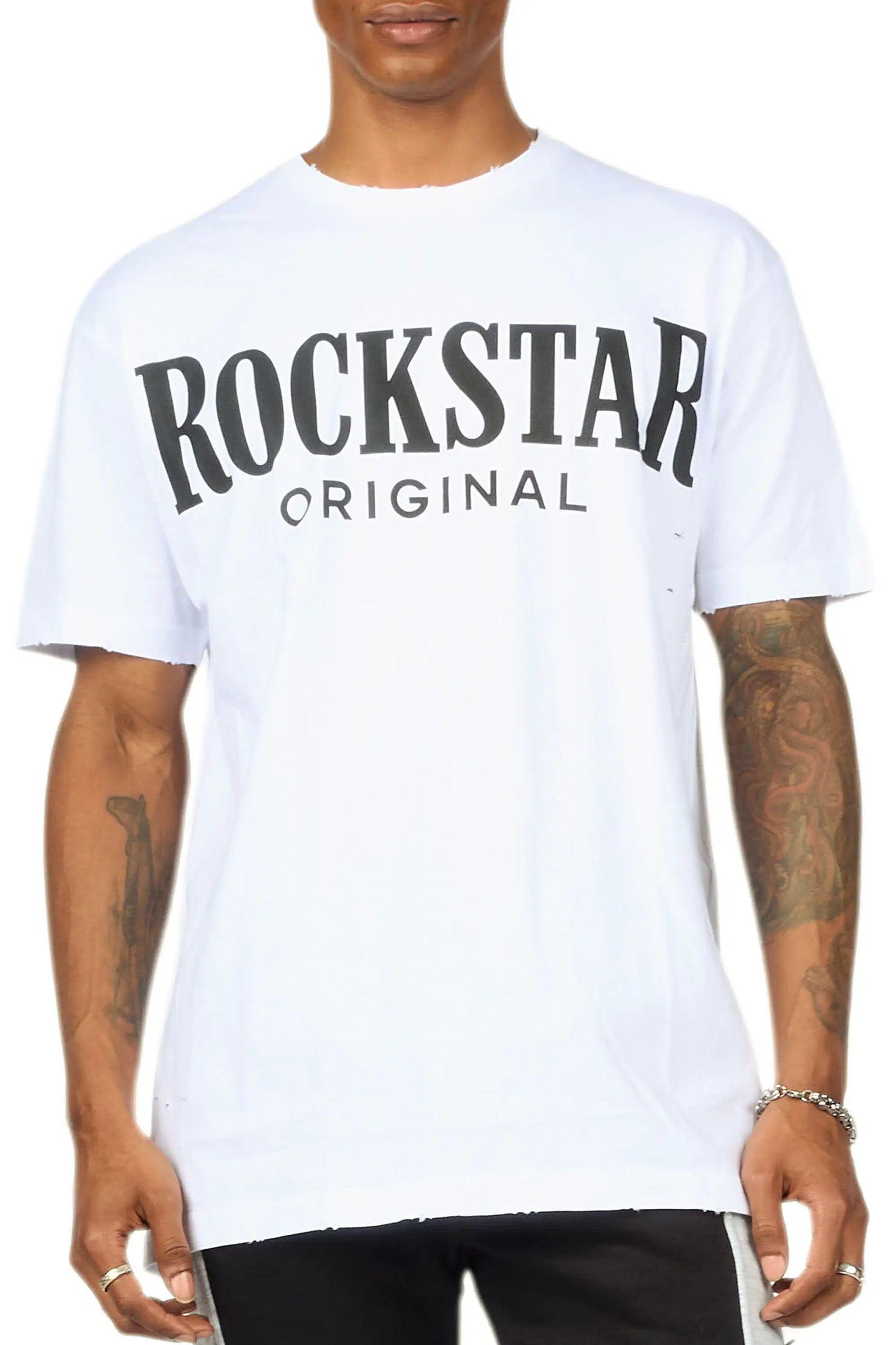 Rio White Oversized Graphic T-Shirt