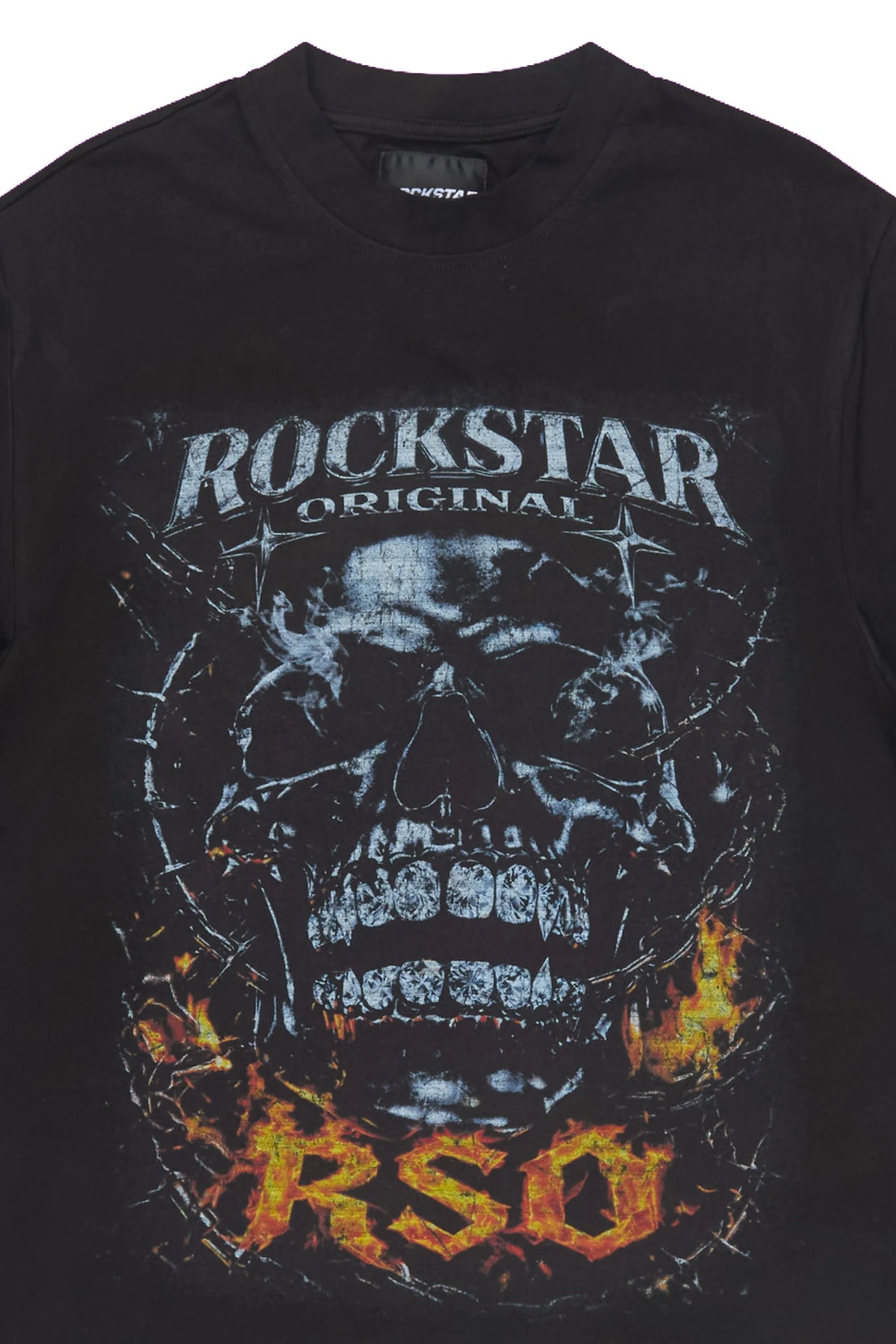 Boys Enclarde Black Graphic T-Shirt